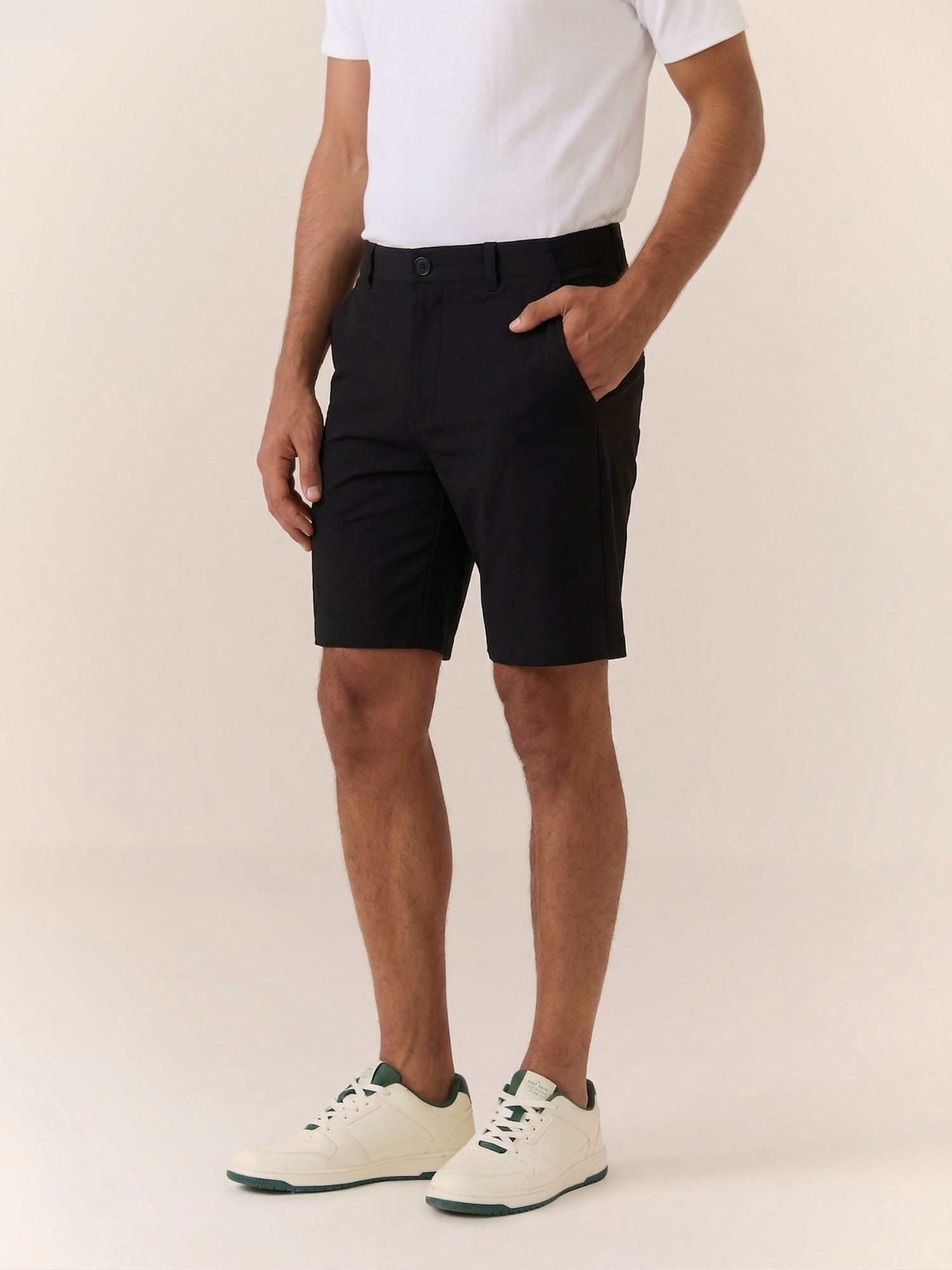 Performance Shorts - front view on model