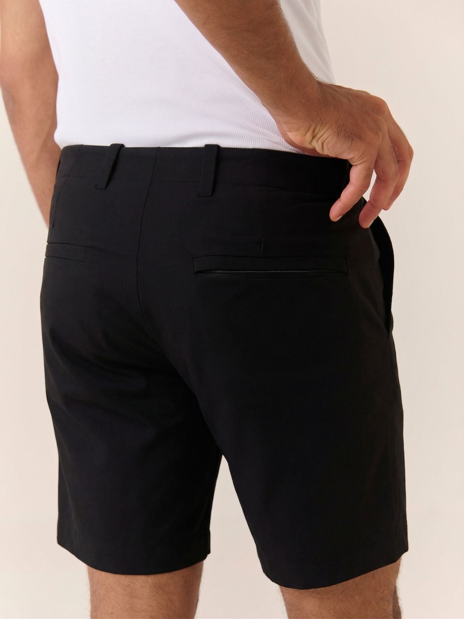 Performance Shorts - alternate angle on model