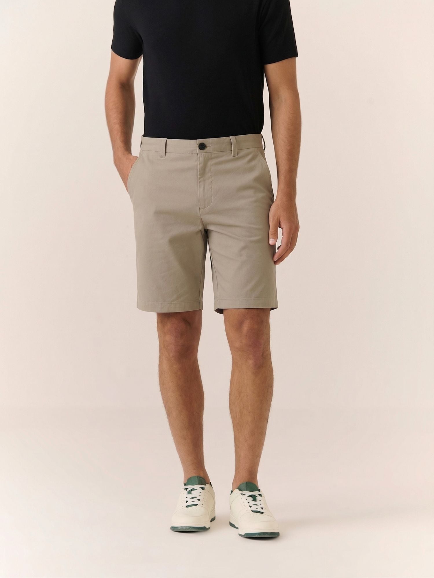 Performance Shorts - front view on model