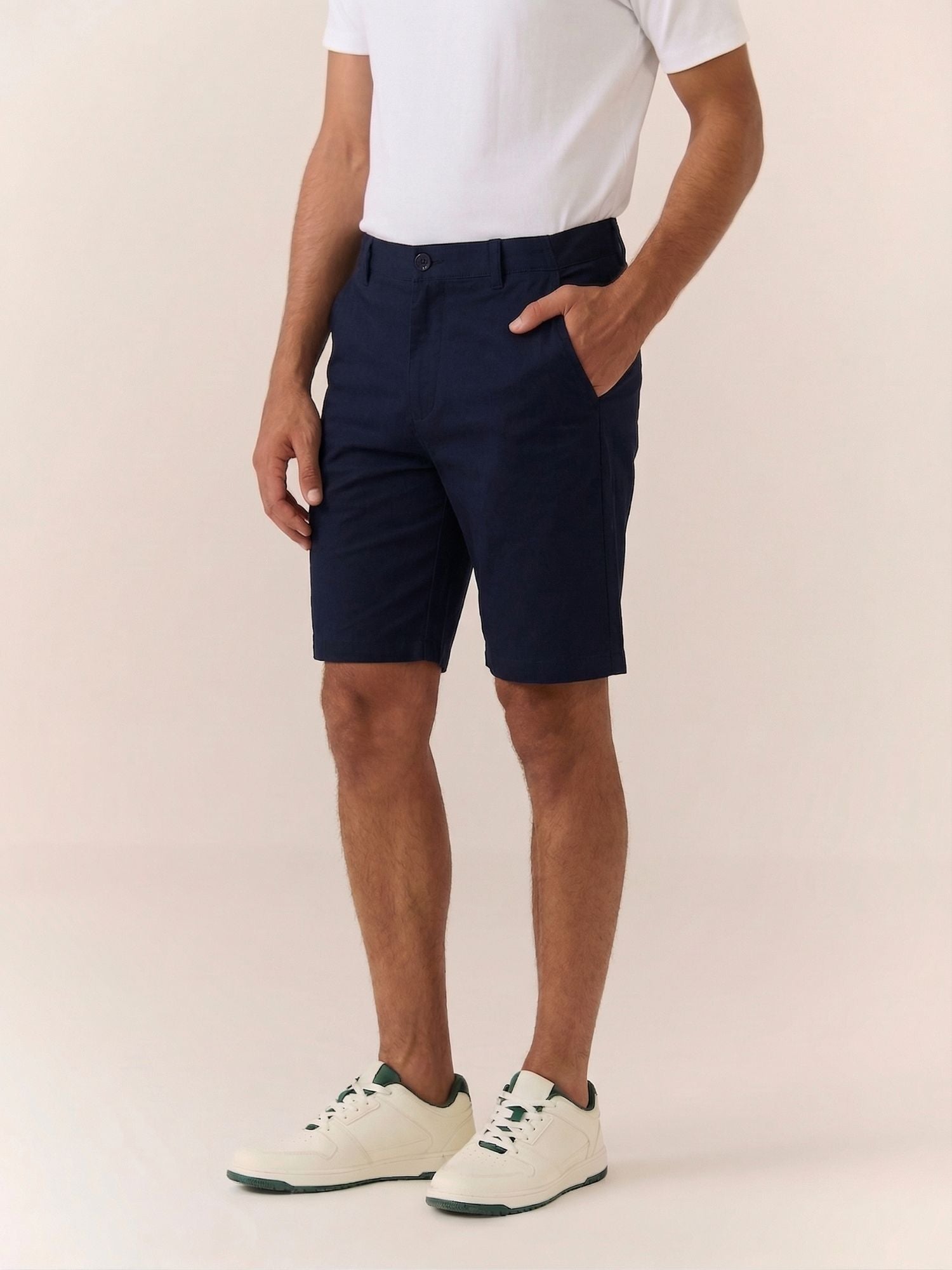 Performance Shorts - front view on model