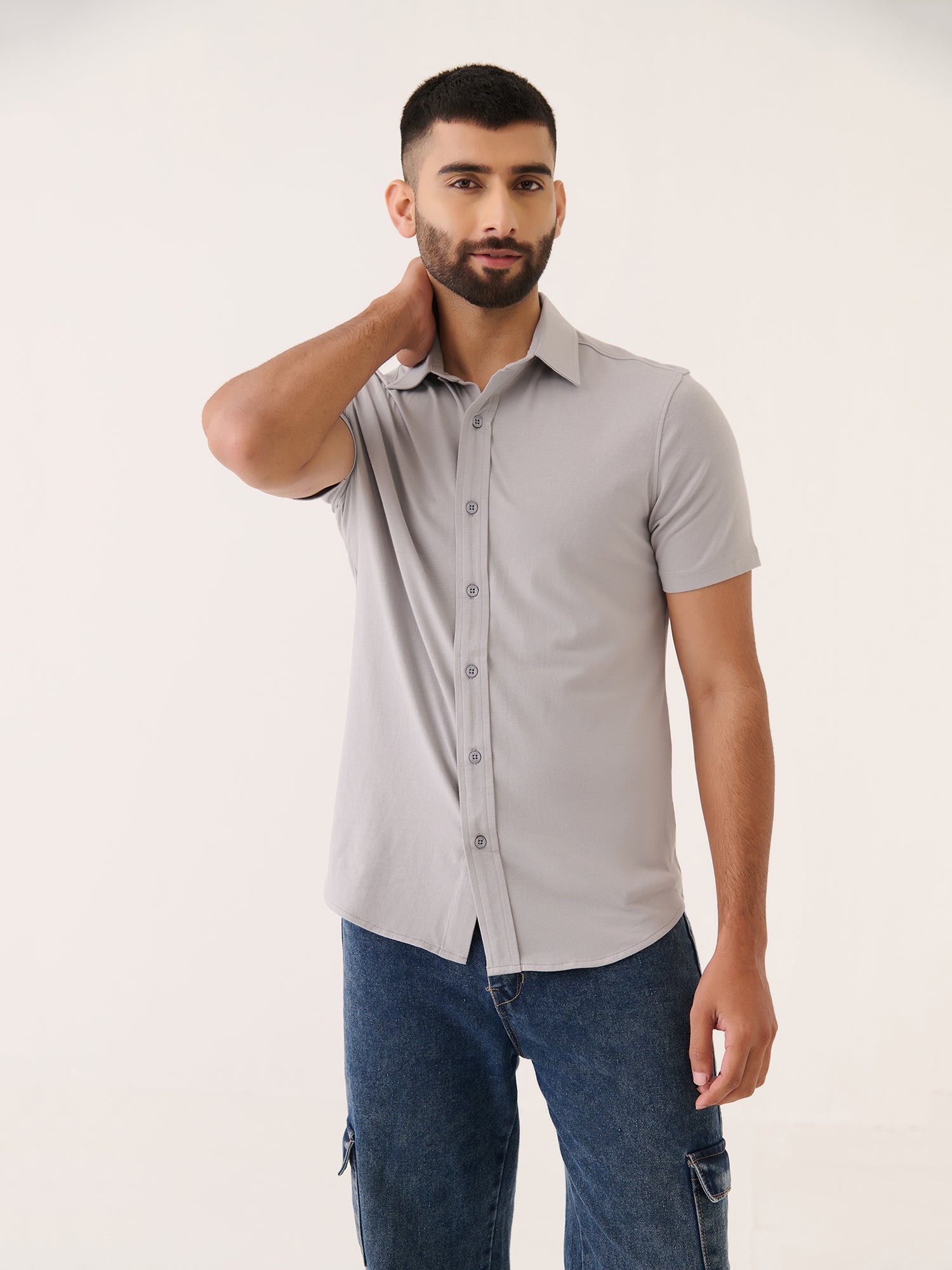 Short Sleeve Button Down