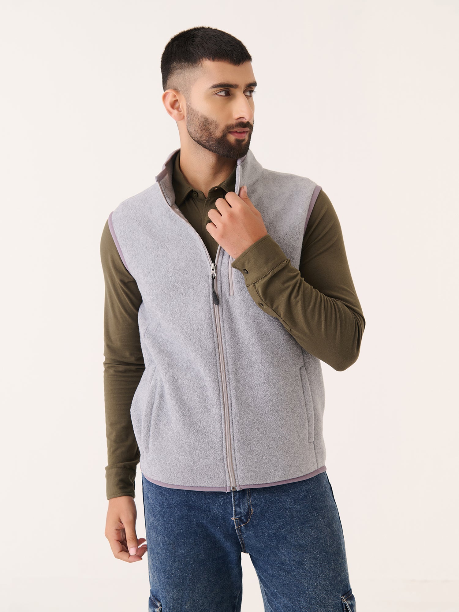 Polar Fleece Sleeveless Jacket