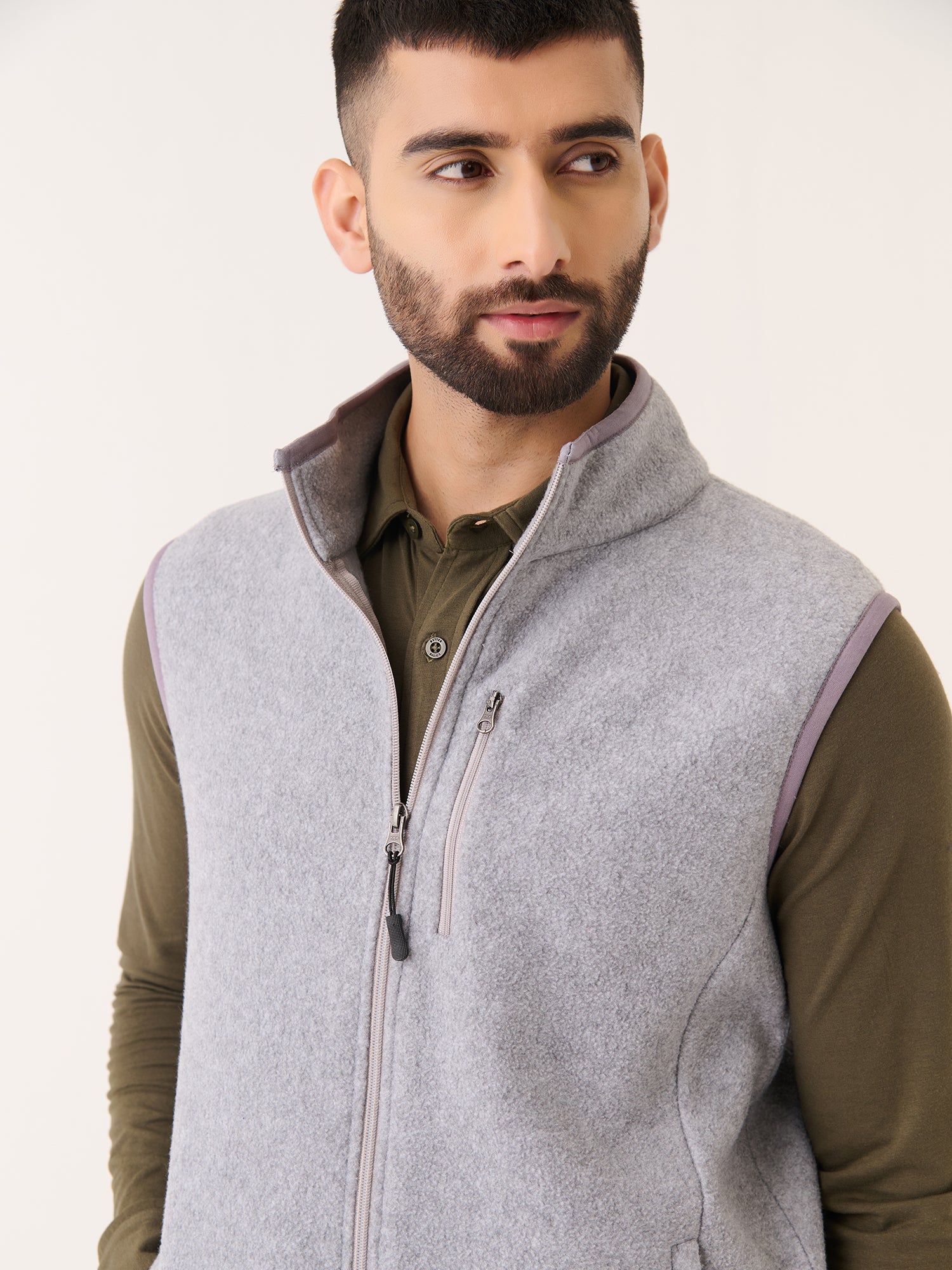 Polar Fleece Sleeveless Jacket