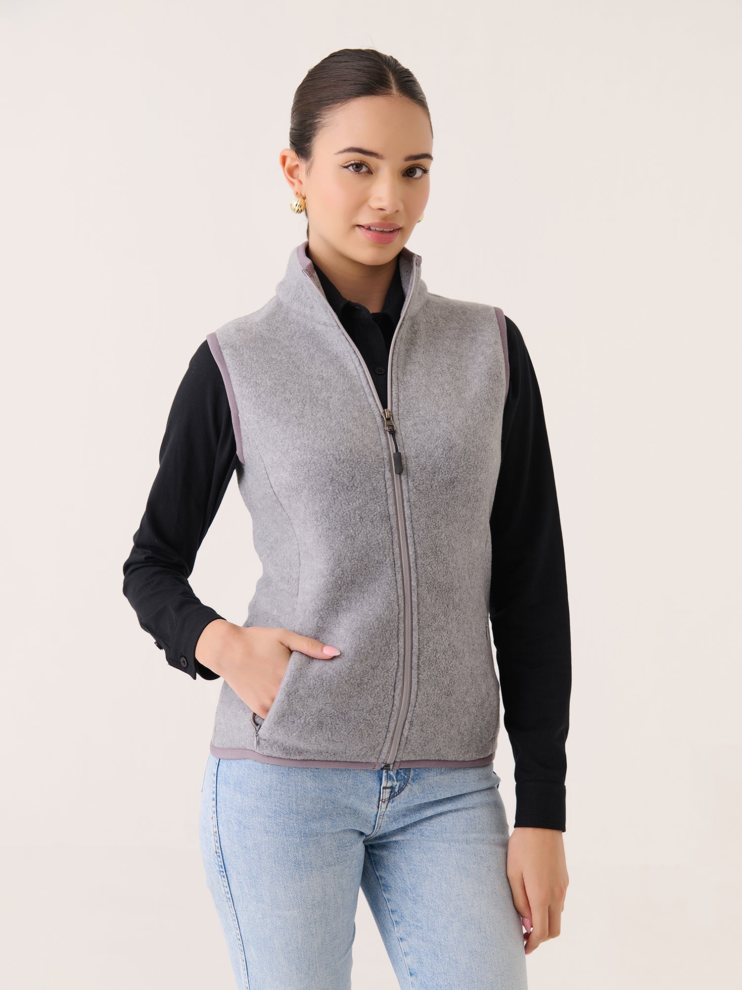 Polar Fleece Sleeveless Jacket