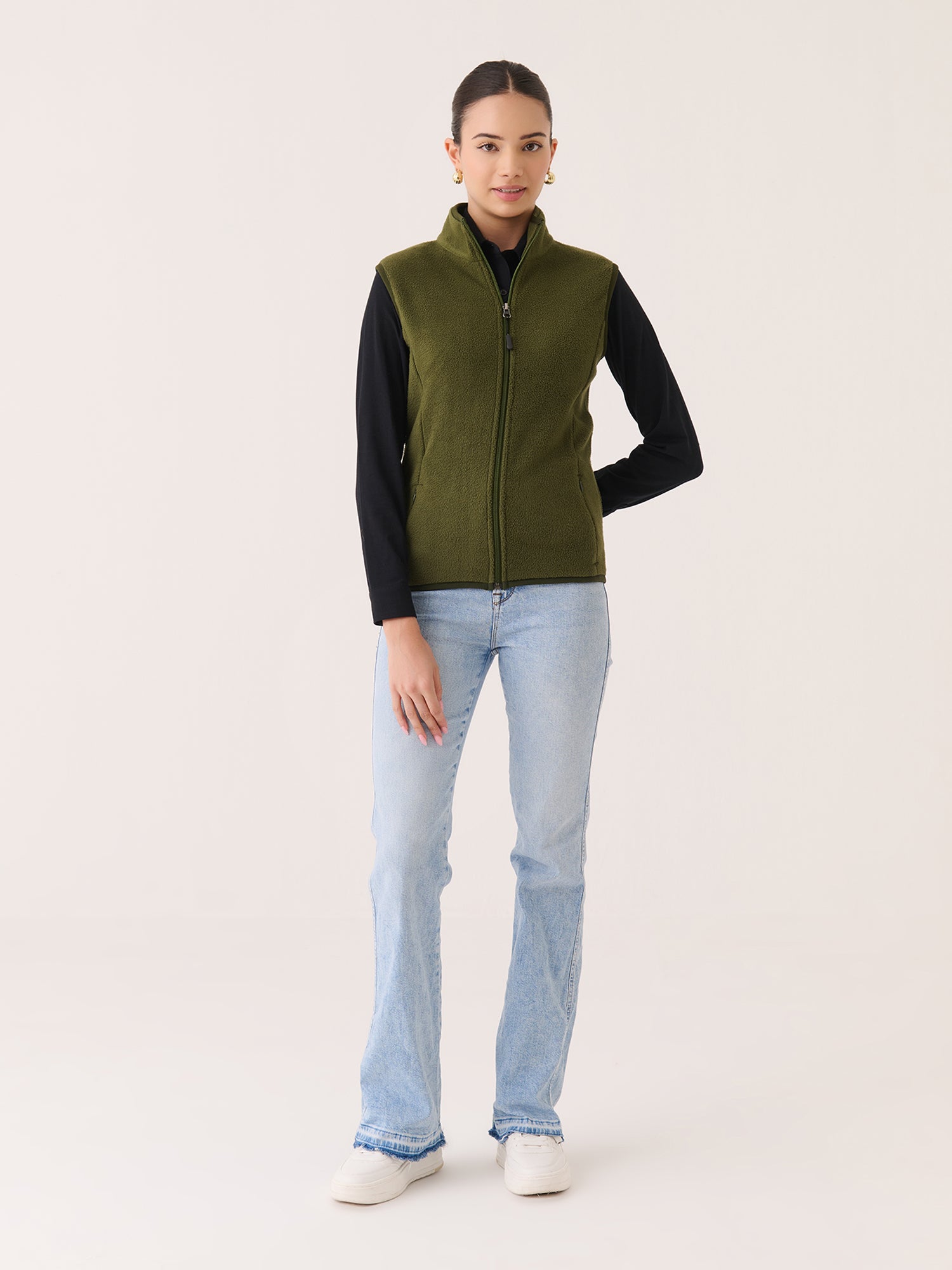 Polar Fleece Sleeveless Jacket