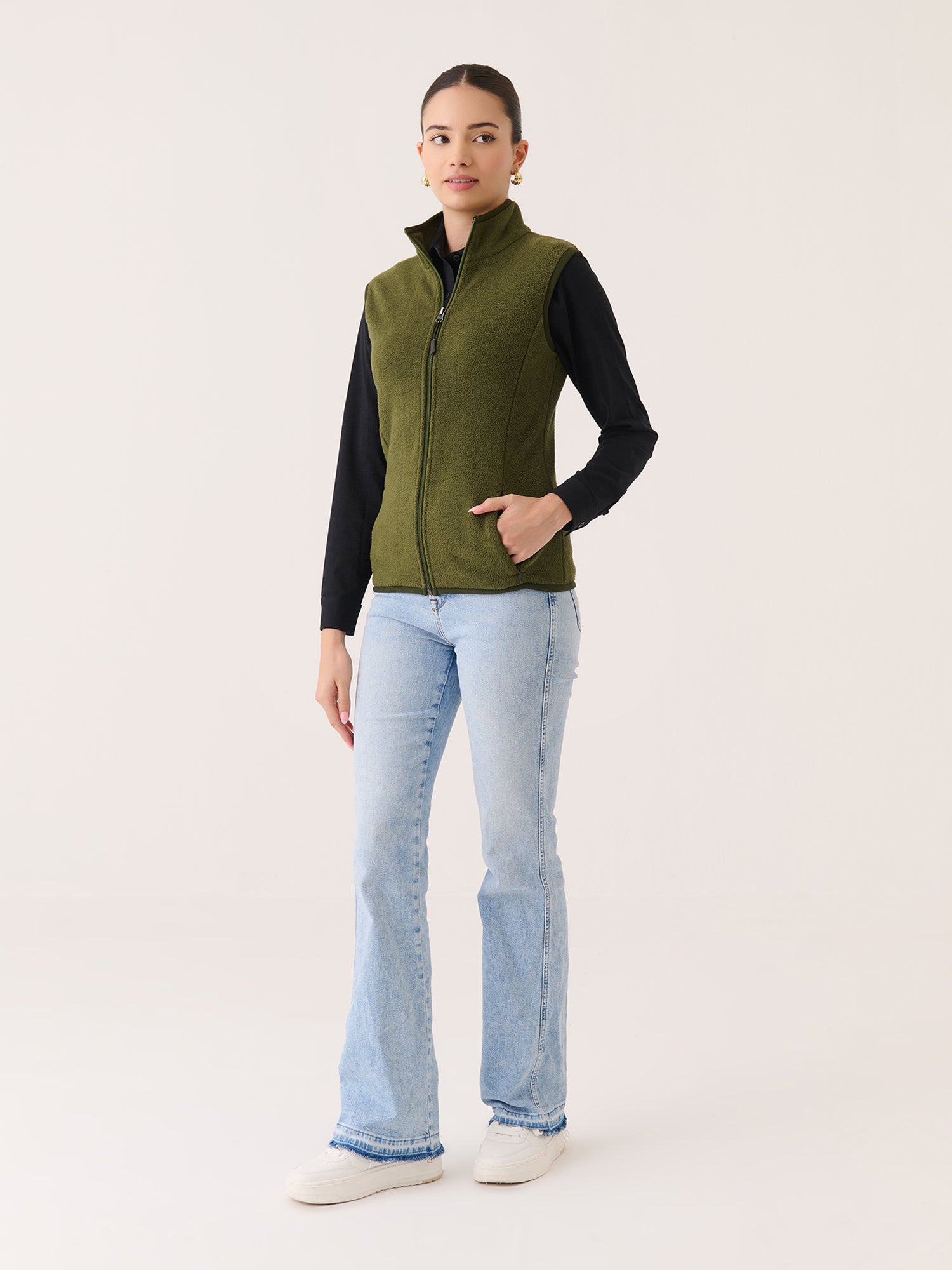 Polar Fleece Sleeveless Jacket