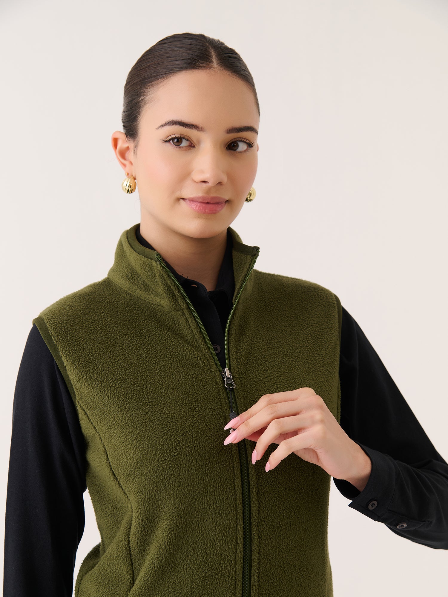 Polar Fleece Sleeveless Jacket