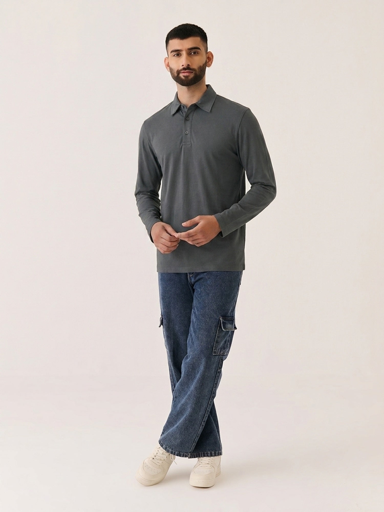 Long Sleeve Polo