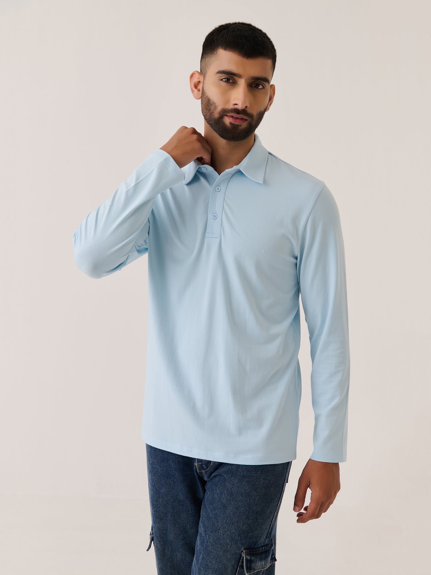 Long Sleeve Polo