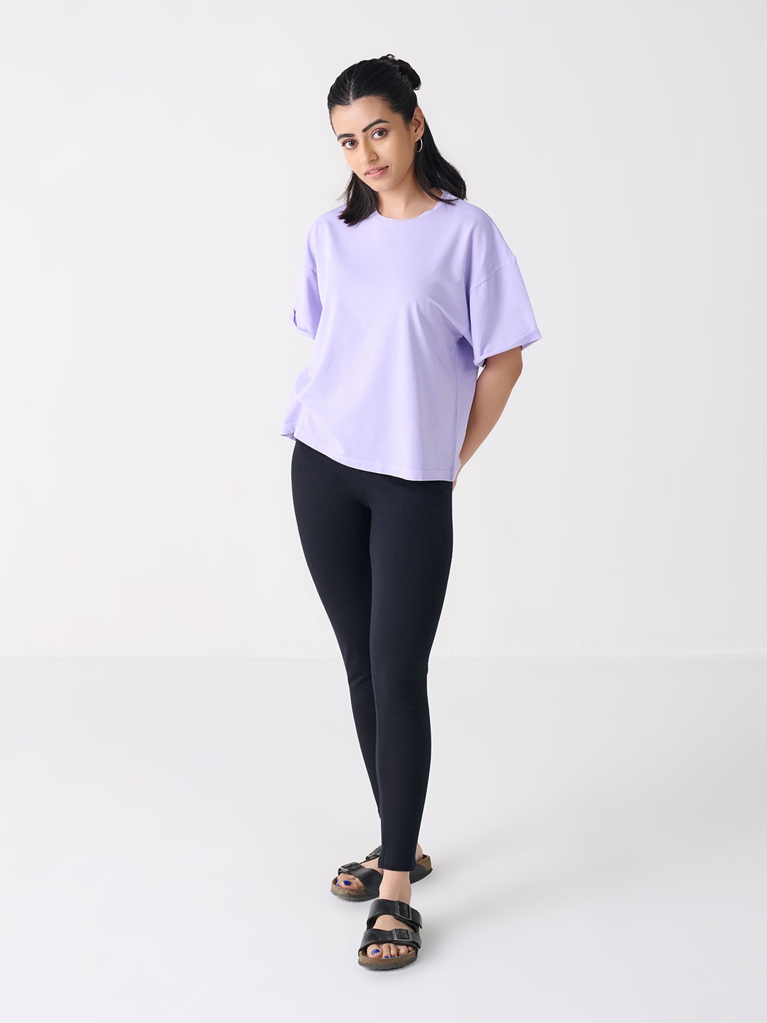 Pinned Sleeve Easy Tee