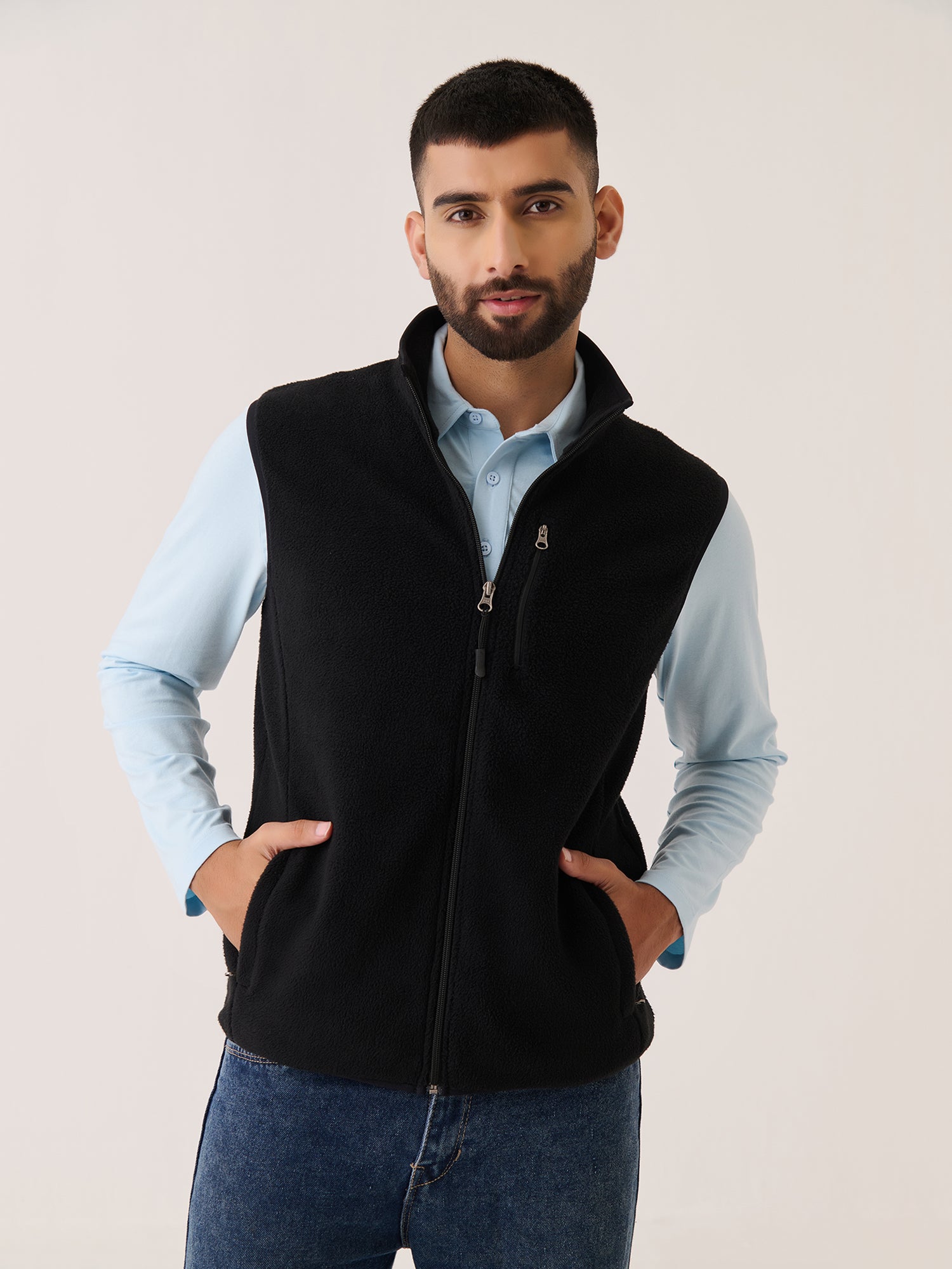 Polar Fleece Sleeveless Jacket