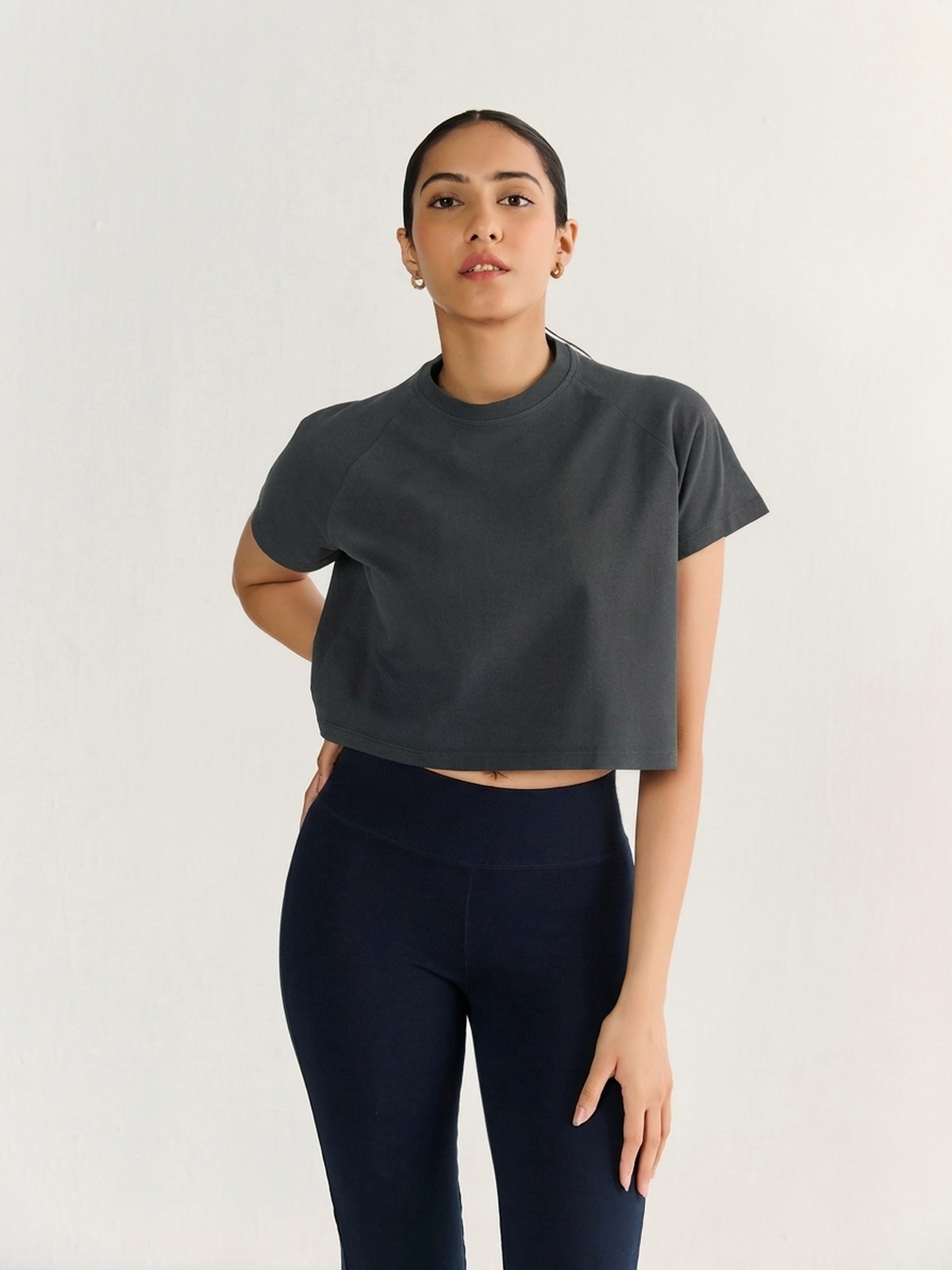 Heavy Boxy Crop Tee