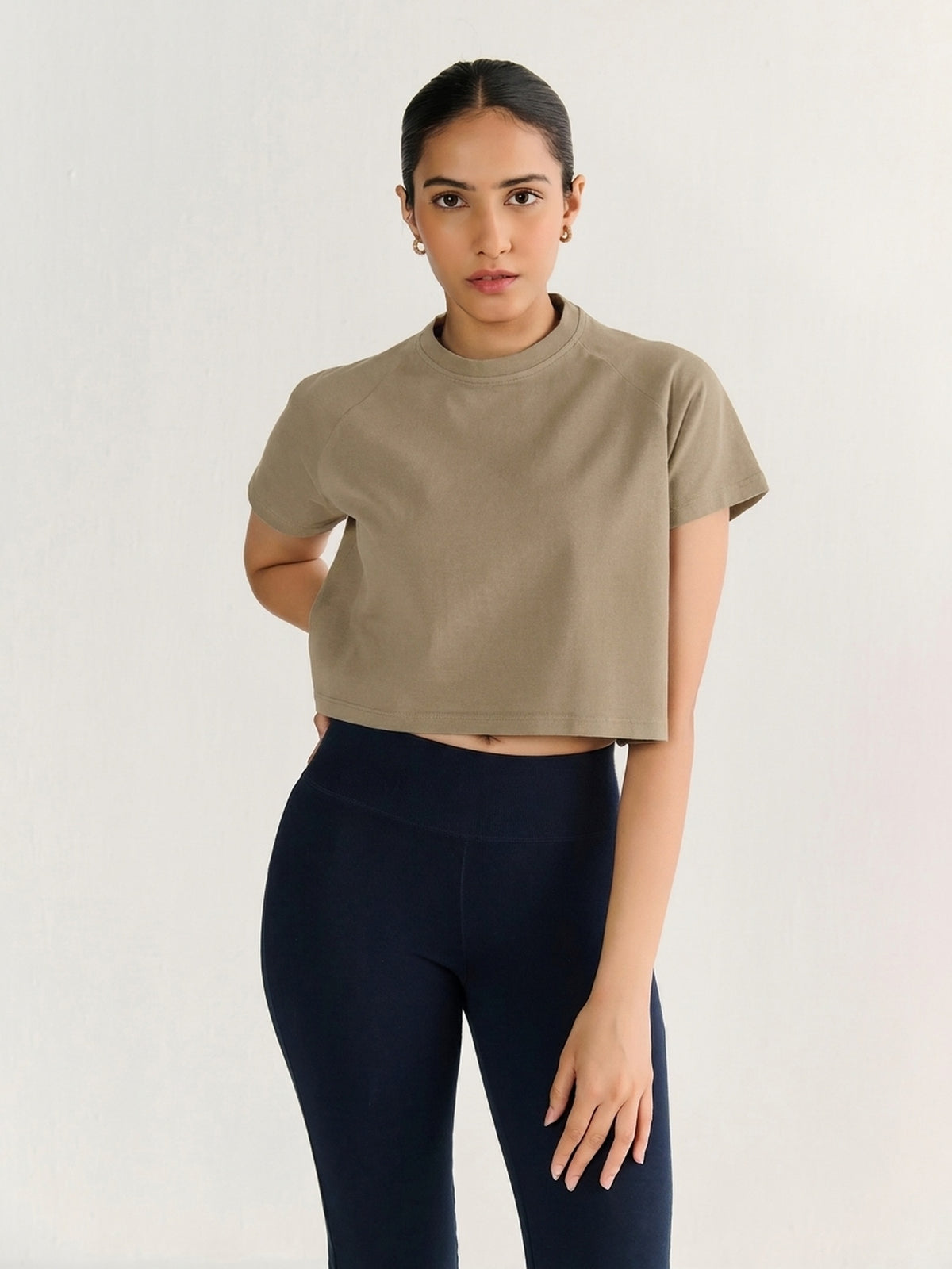 Heavy Boxy Crop Tee