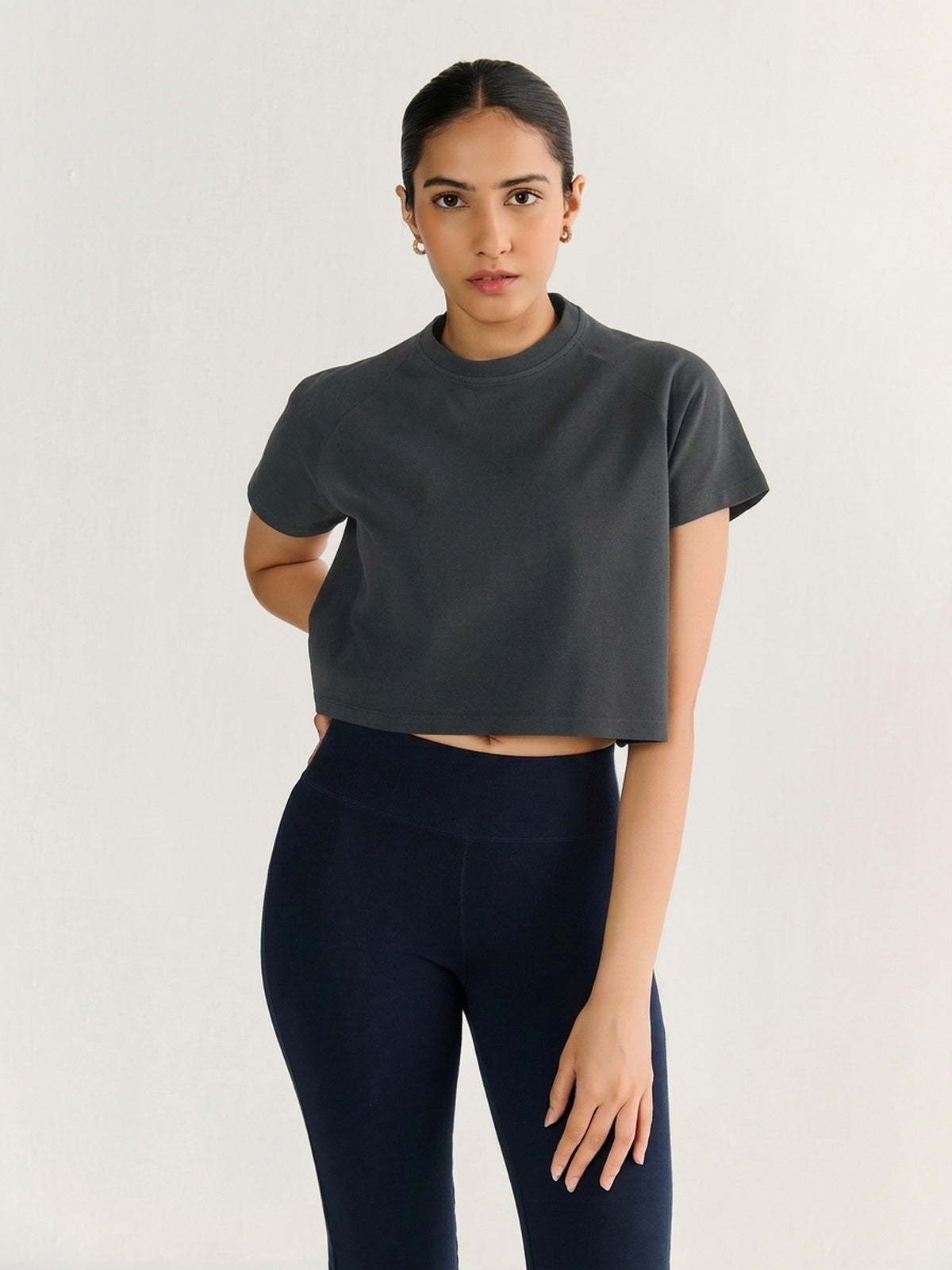 Heavy Boxy Crop Tee