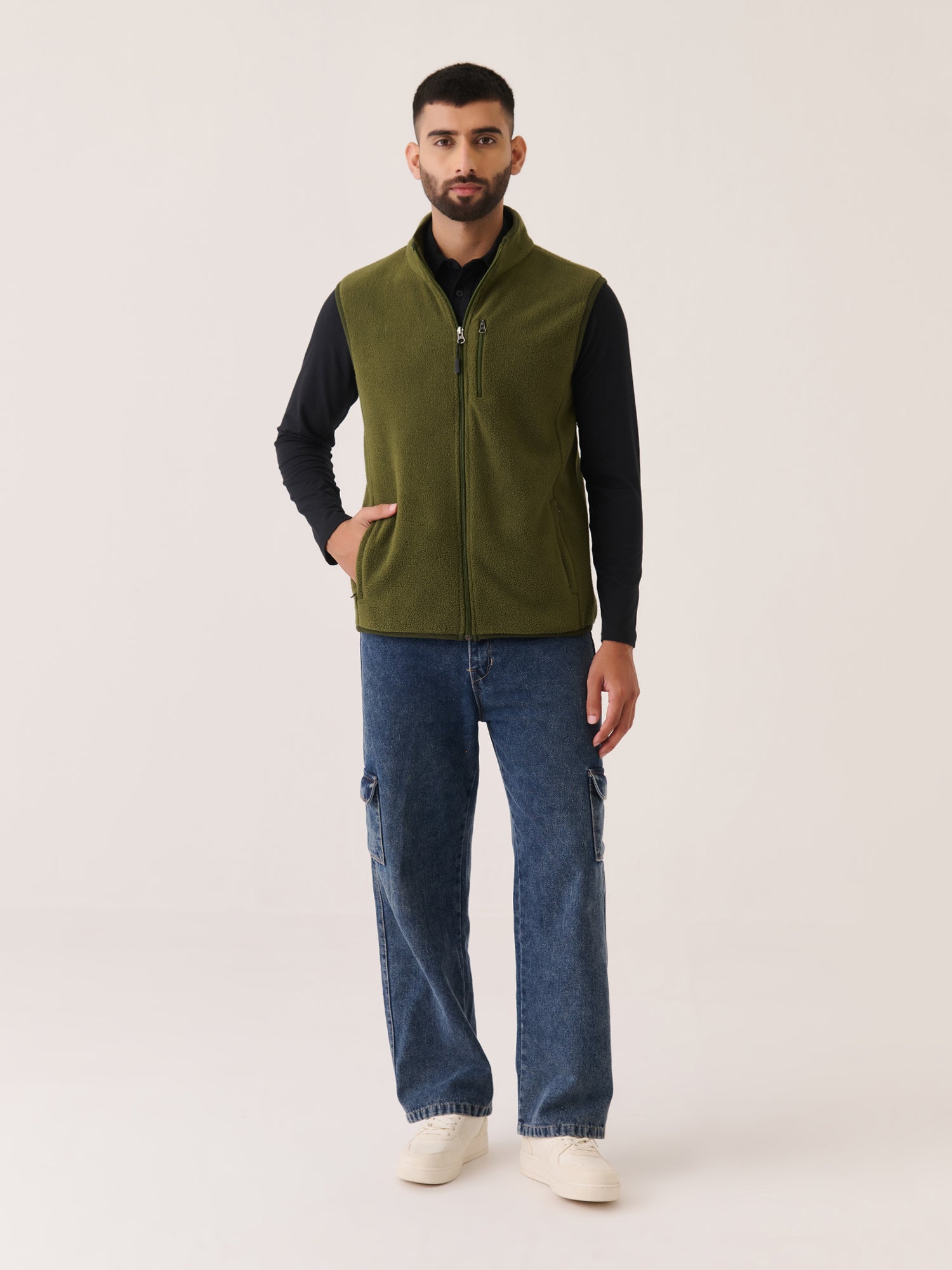 Polar Fleece Sleeveless Jacket