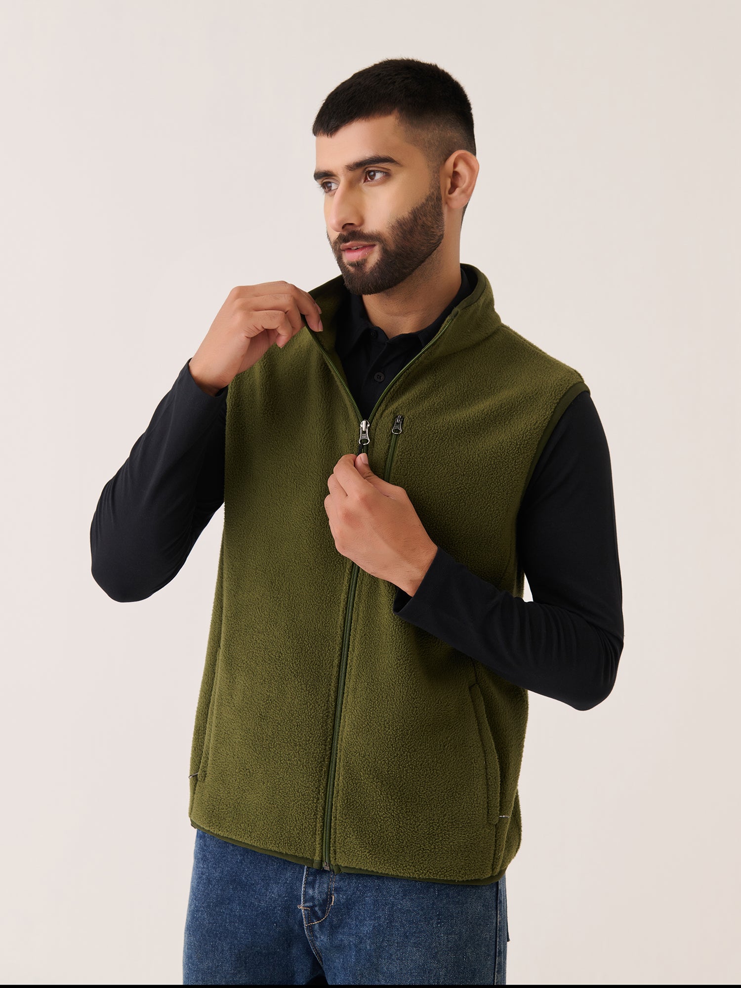 Polar Fleece Sleeveless Jacket