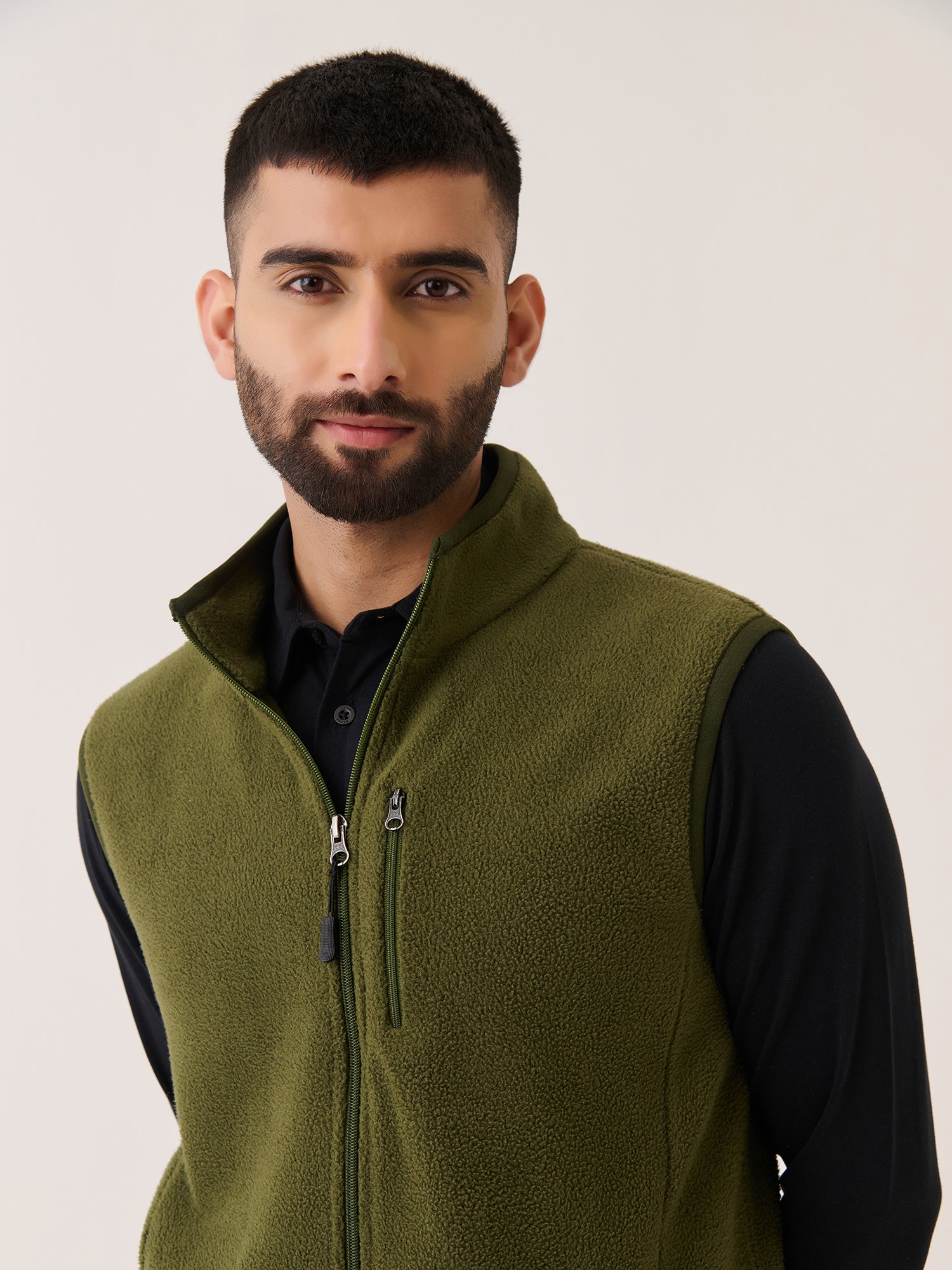 Polar Fleece Sleeveless Jacket