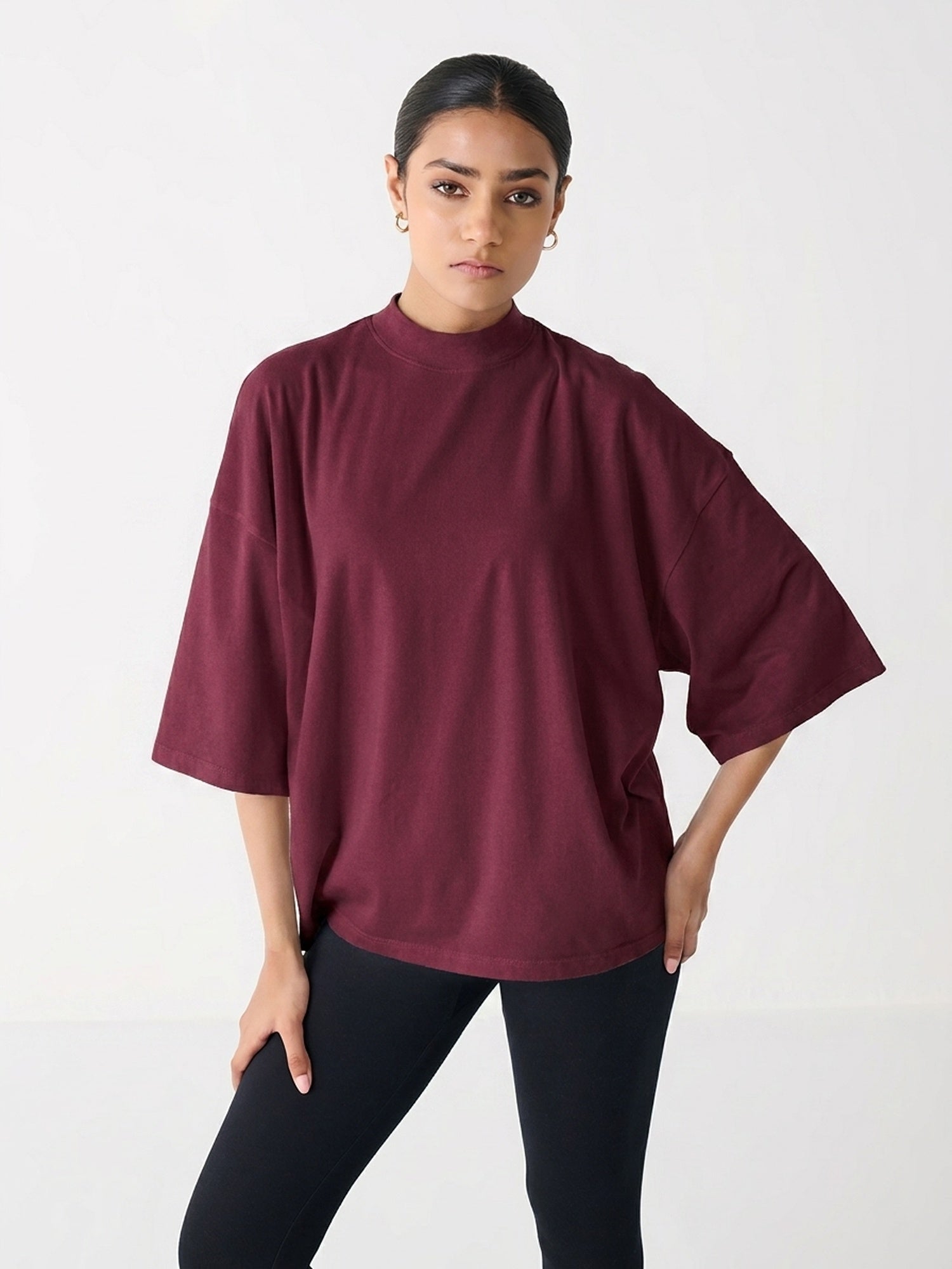 Oversized High Neck