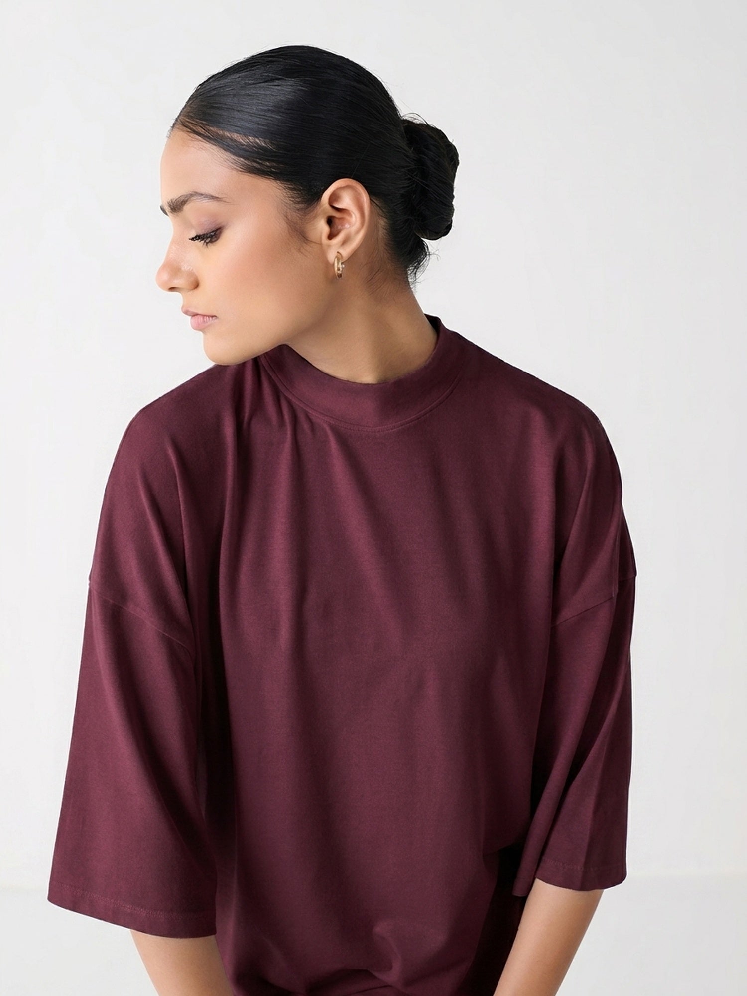 Oversized High Neck