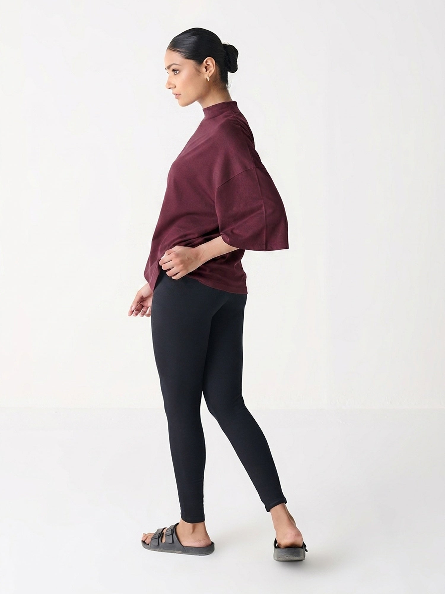 Oversized High Neck