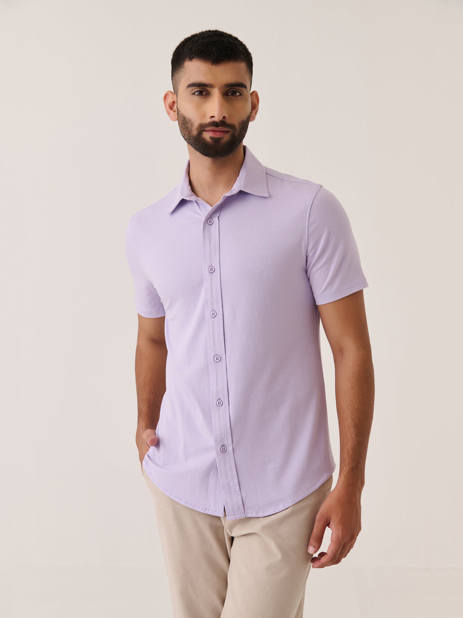 Short Sleeve Button Down