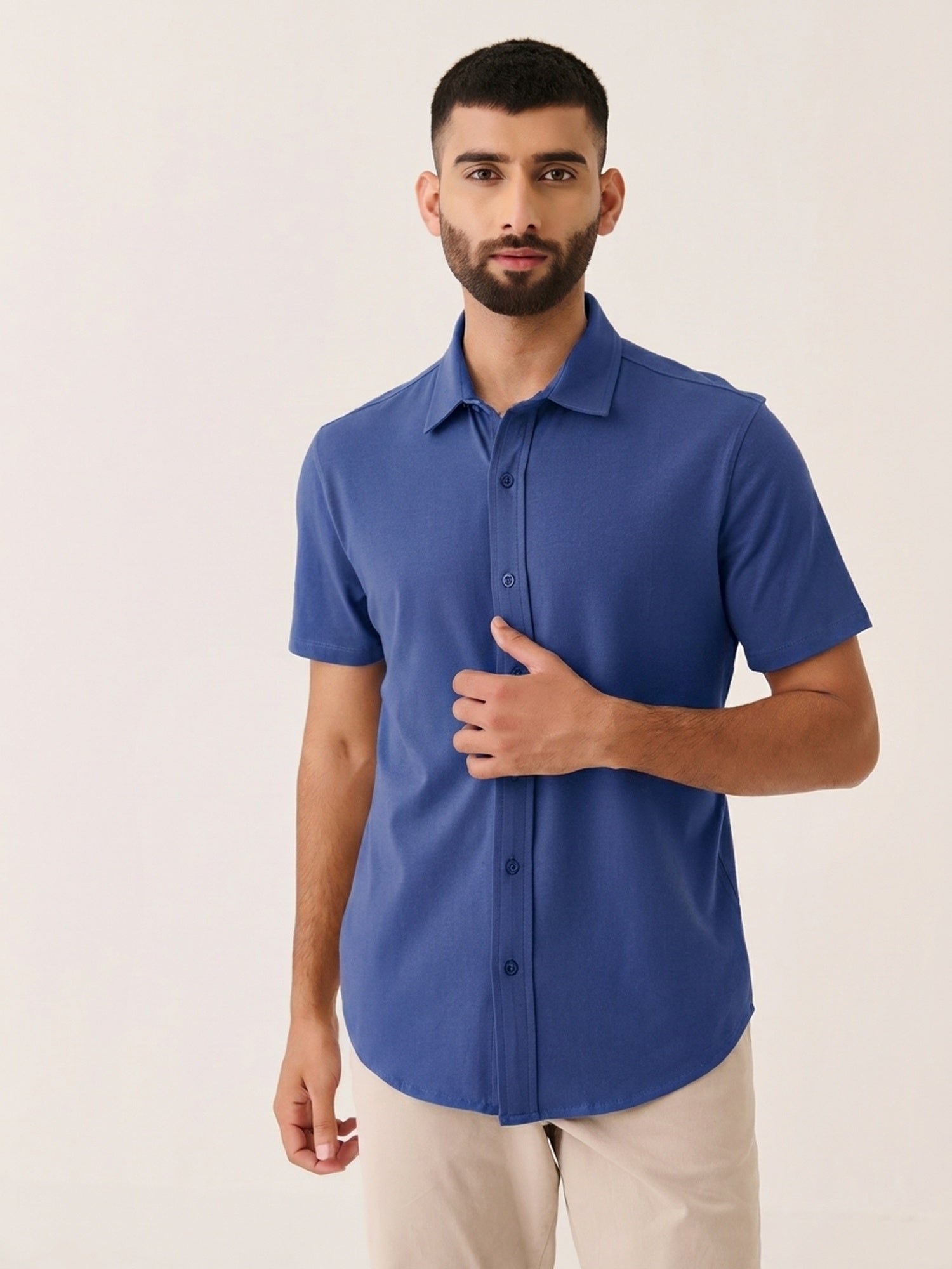 Short Sleeve Button Down