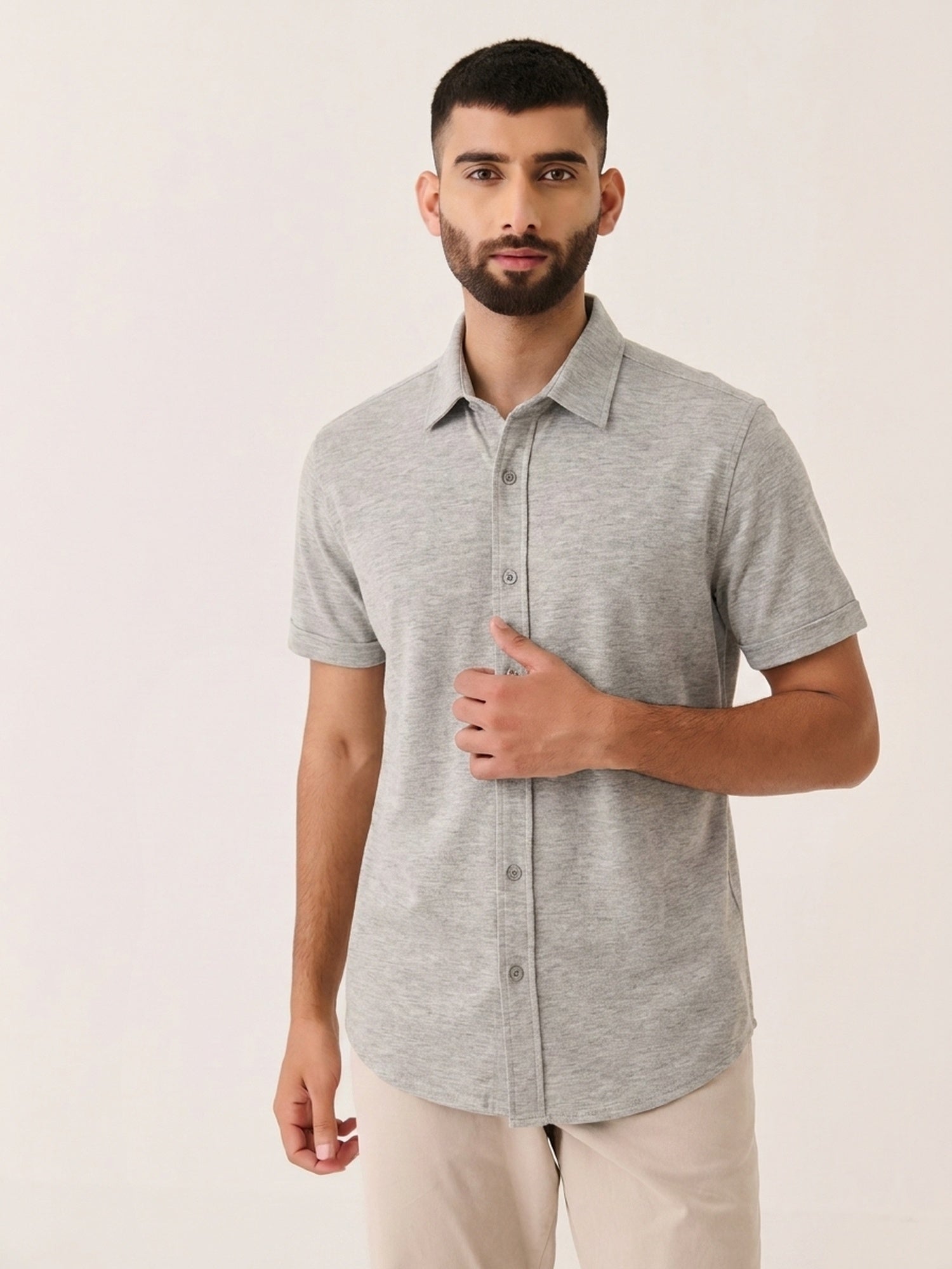 Short Sleeve Button Down