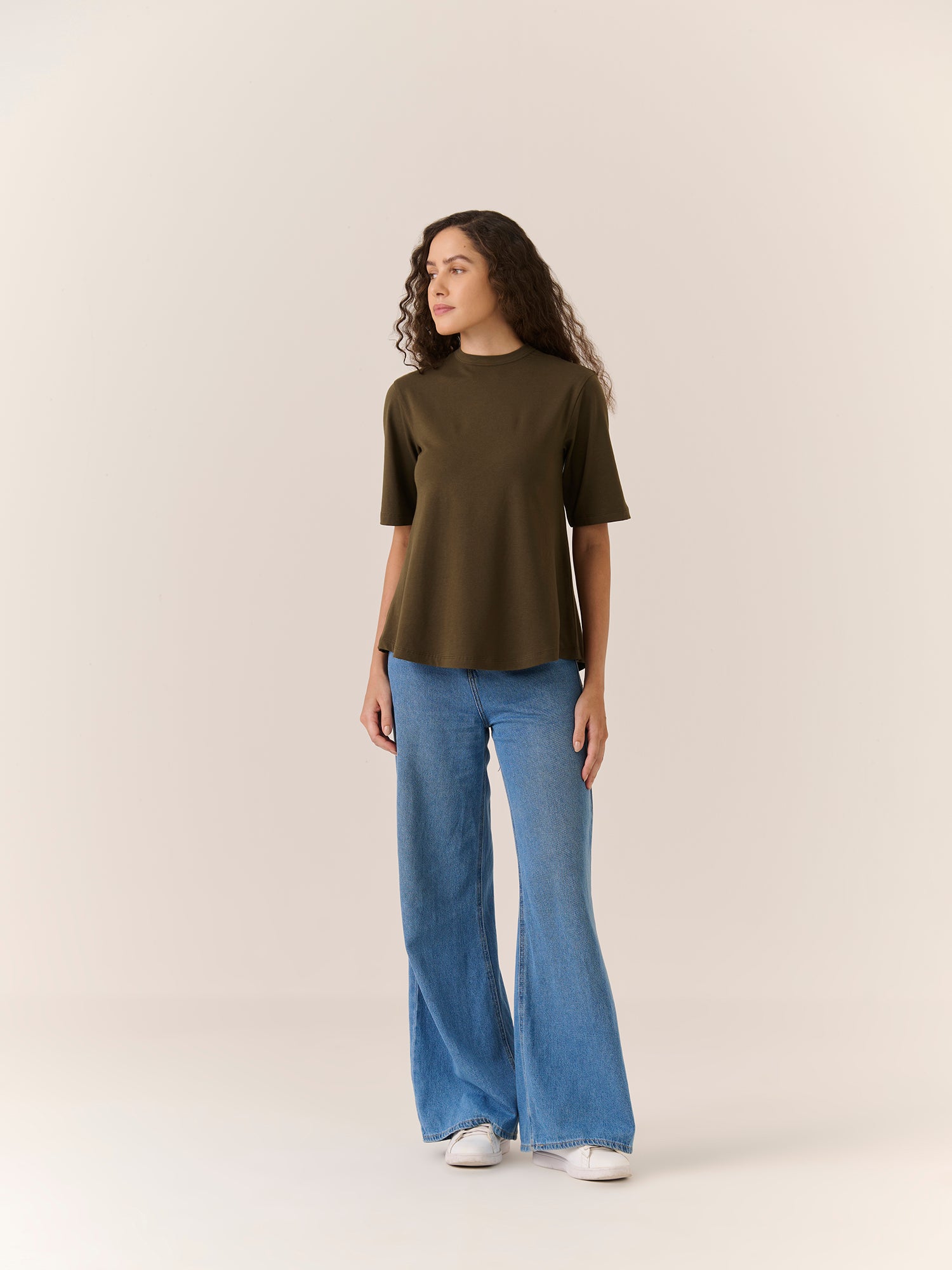 Relaxed A-Line Top