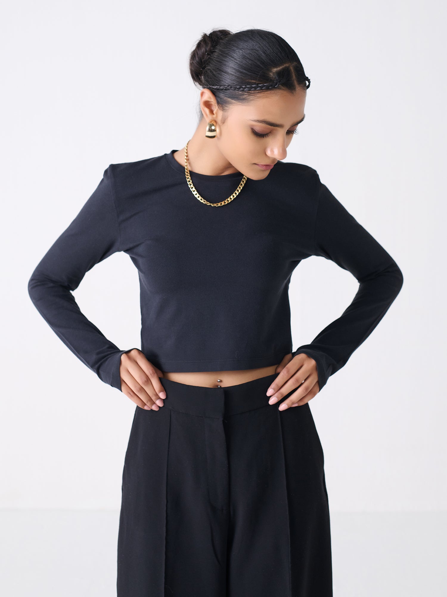 Long Sleeve Crop