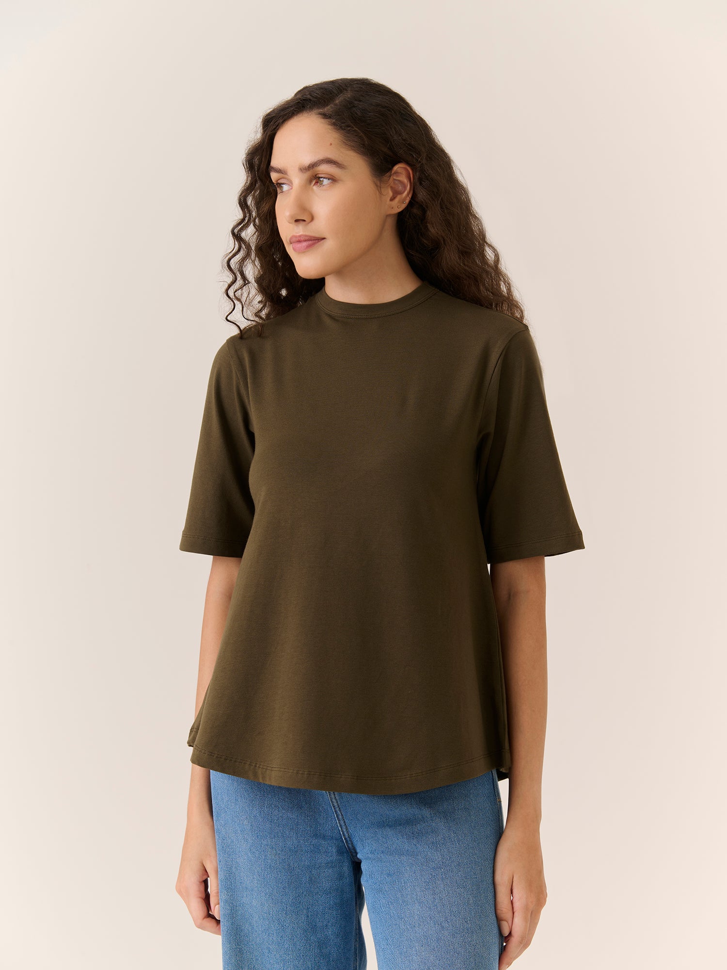 Relaxed A-Line Top