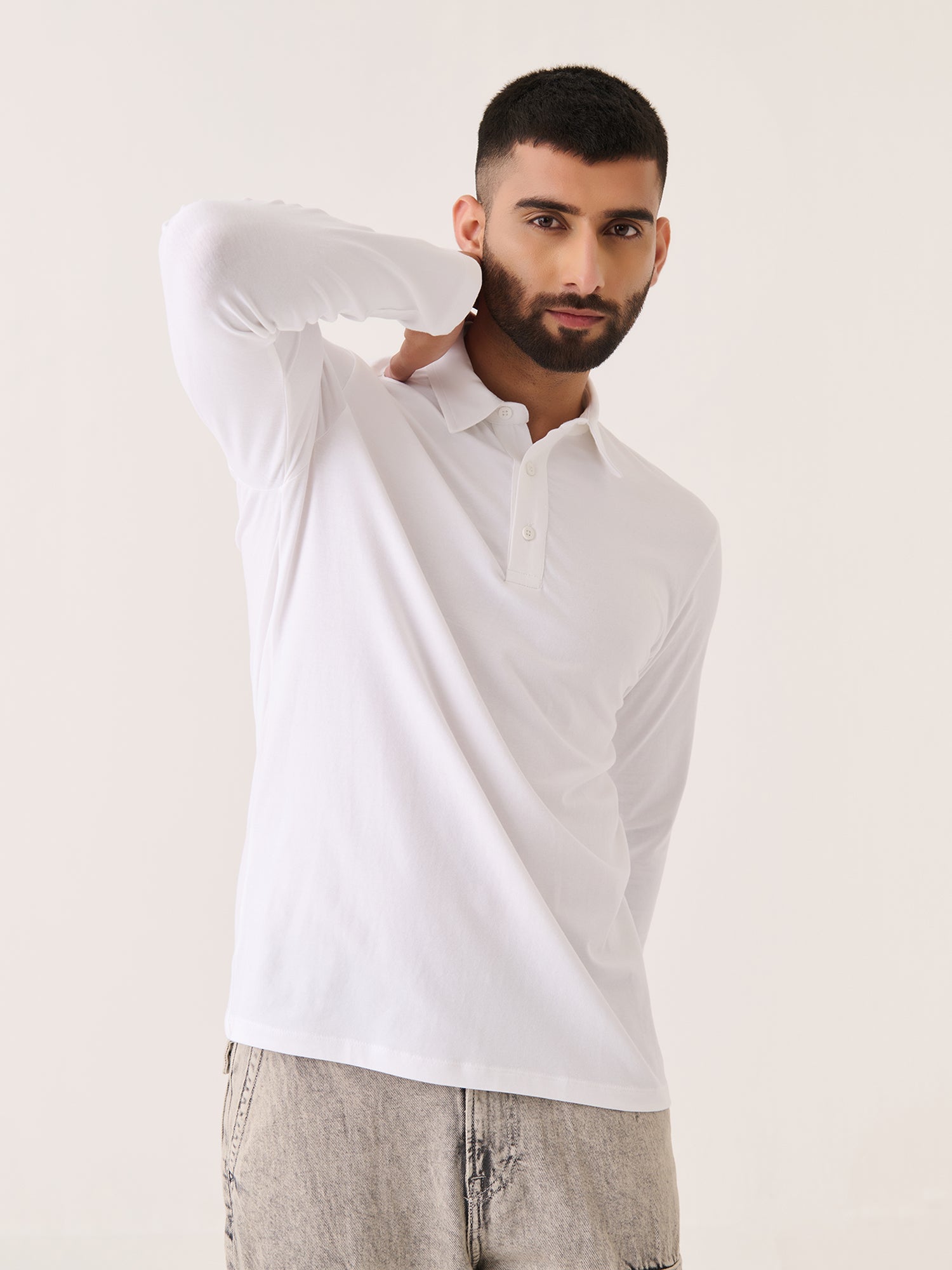 Long Sleeve Polo