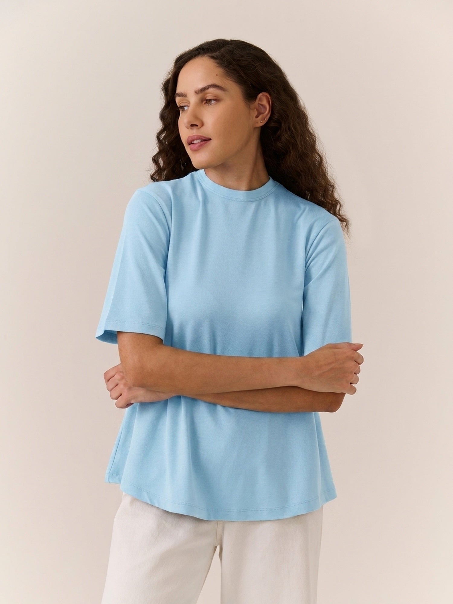 Relaxed A-Line Top