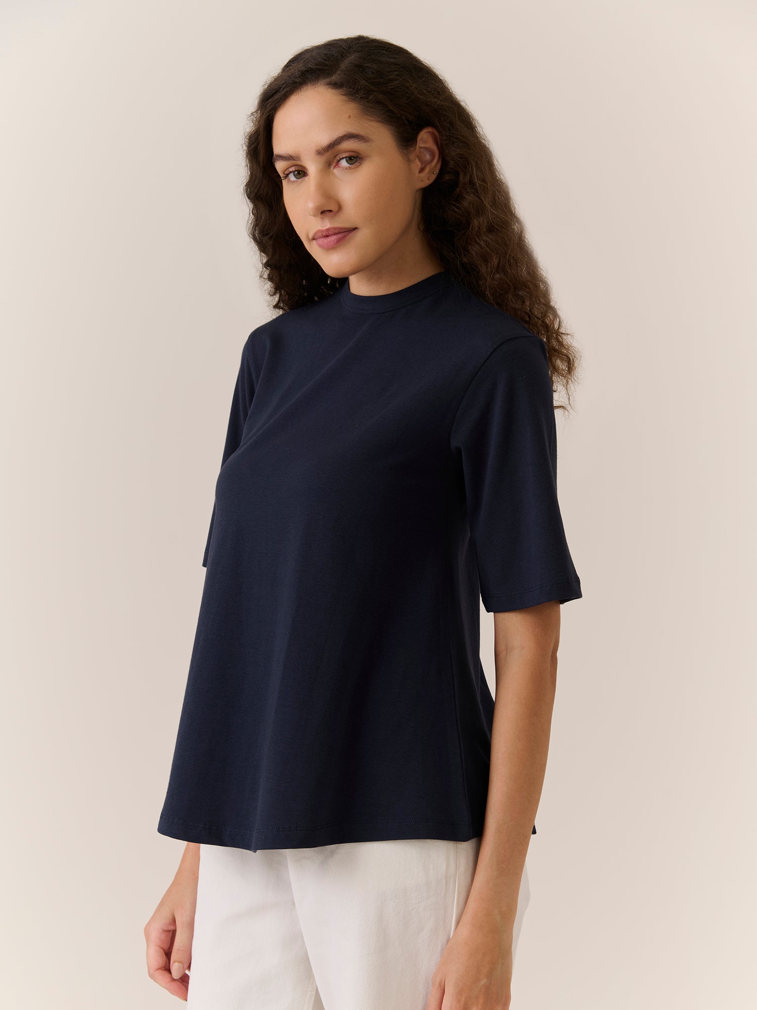 Relaxed A-Line Top