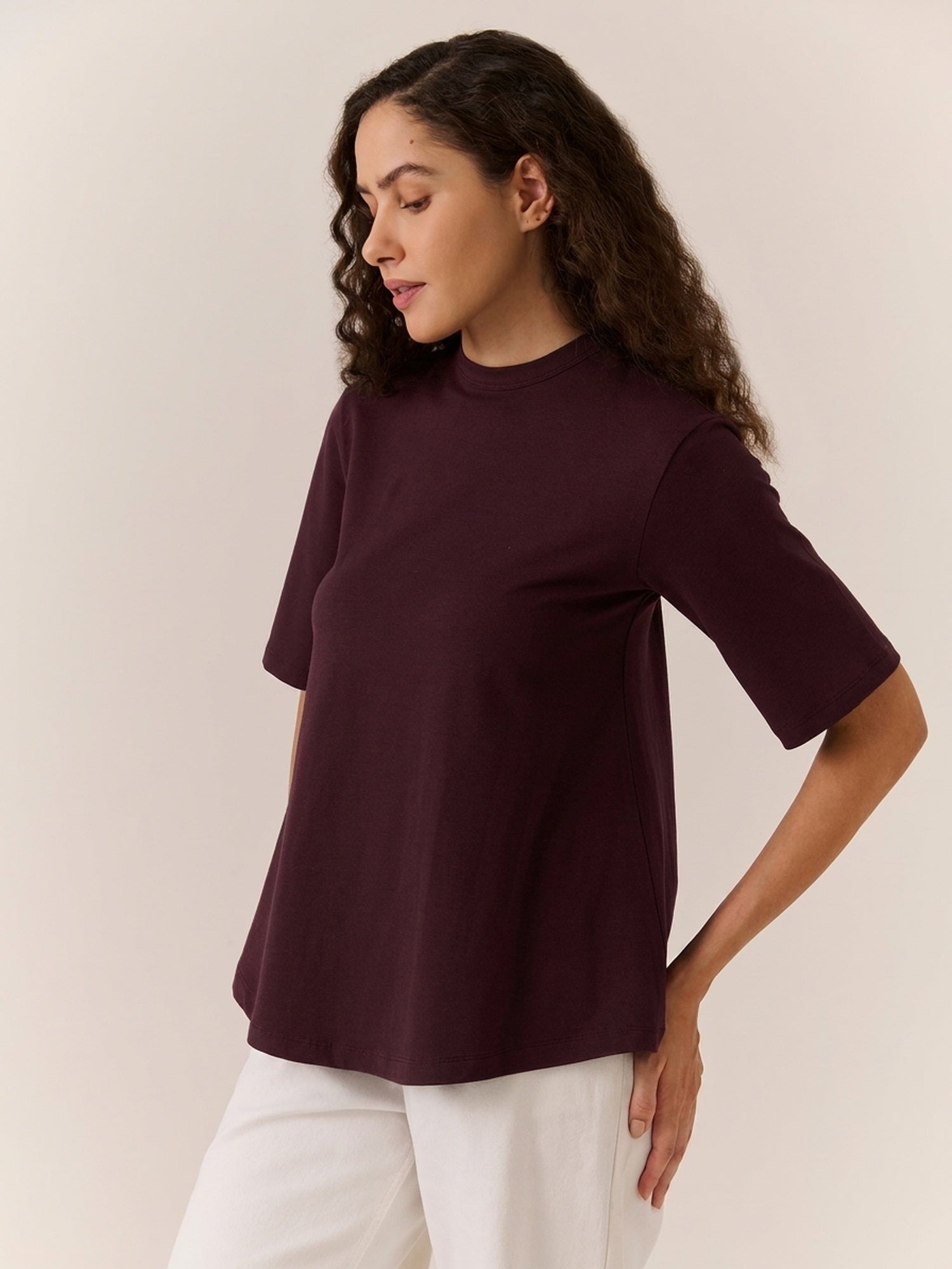 Relaxed A-Line Top