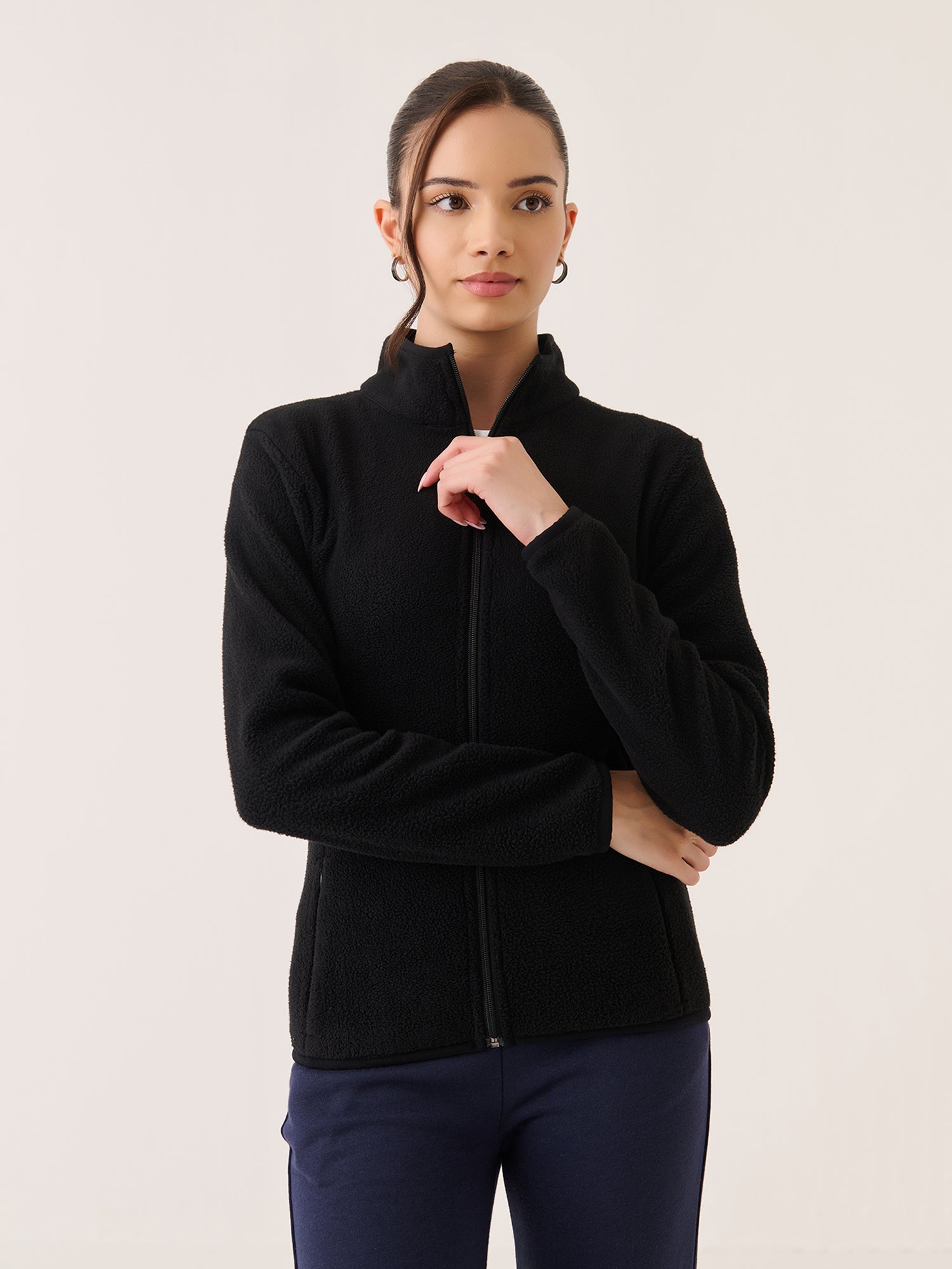 Polar Fleece Zip-up Jacket