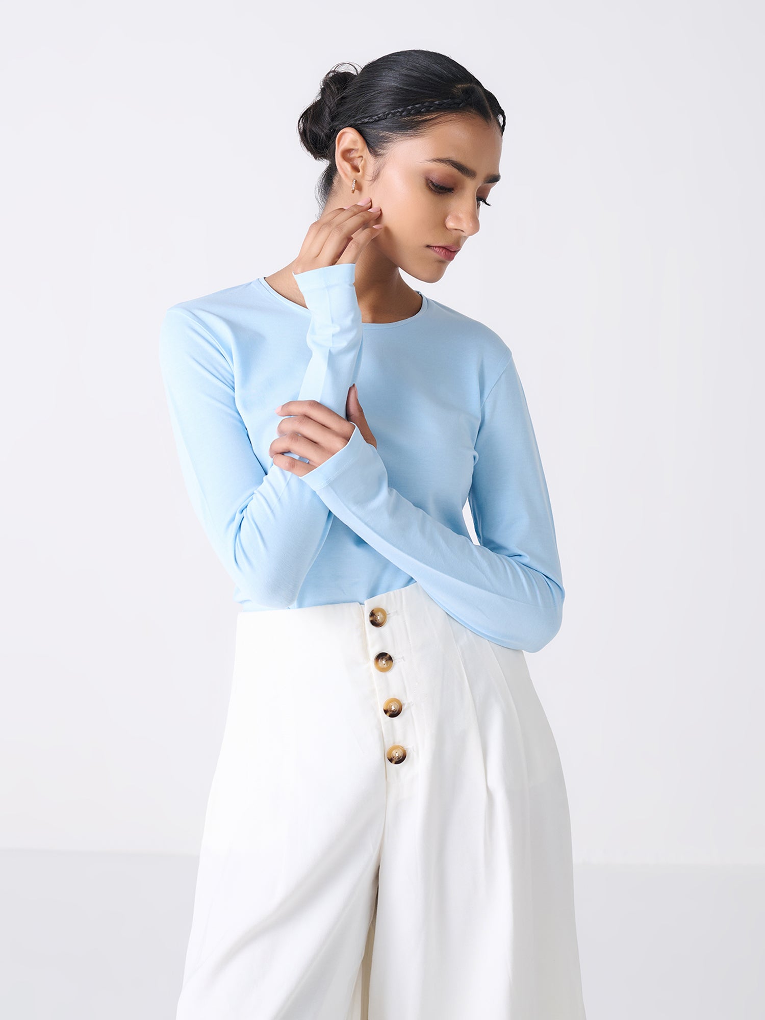 Slim Fit Long Sleeve Top