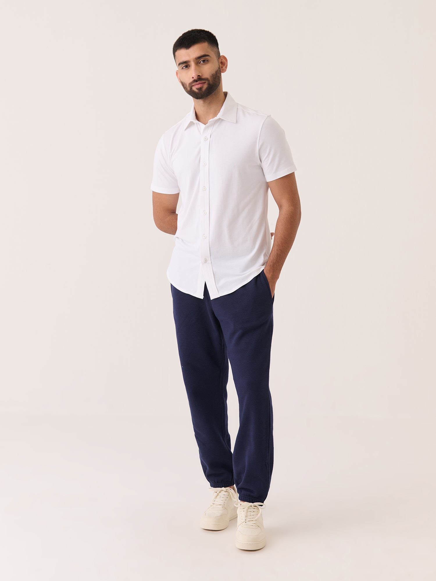 Short Sleeve Button Down - Slim Fit Stretch
