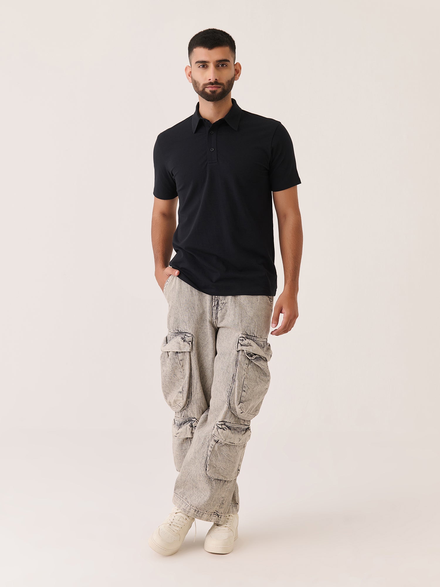 Short Sleeve Polo - Slim Fit Stretch