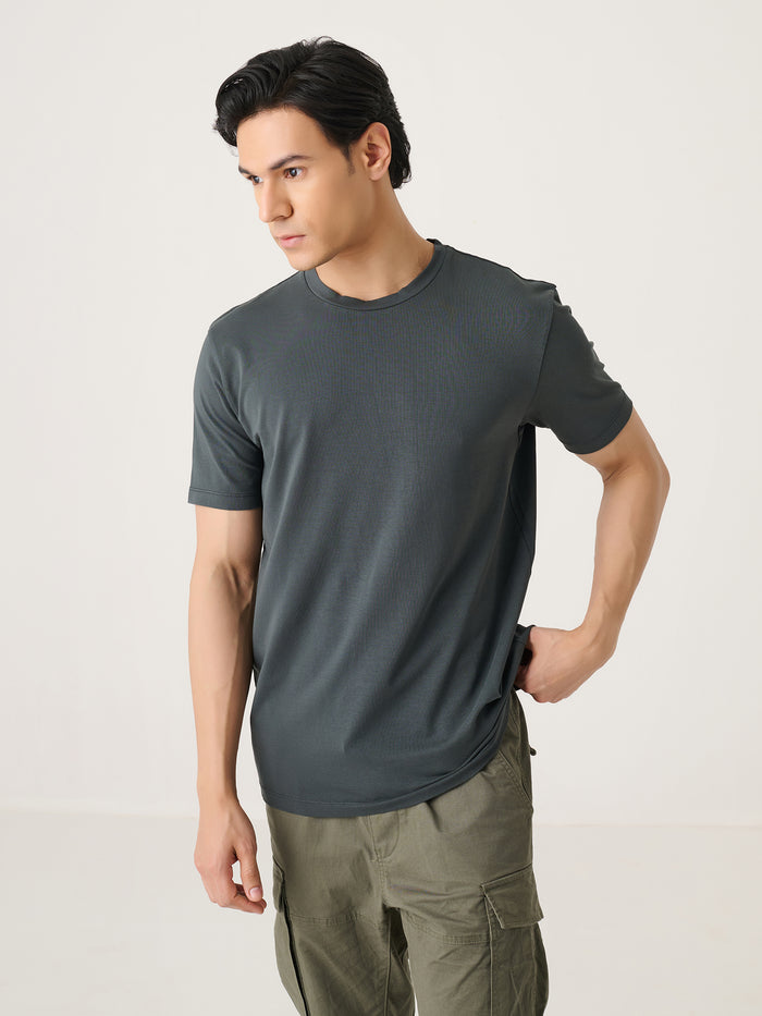 Men's Round Neck Hollow Out Sleeveless Knit Top