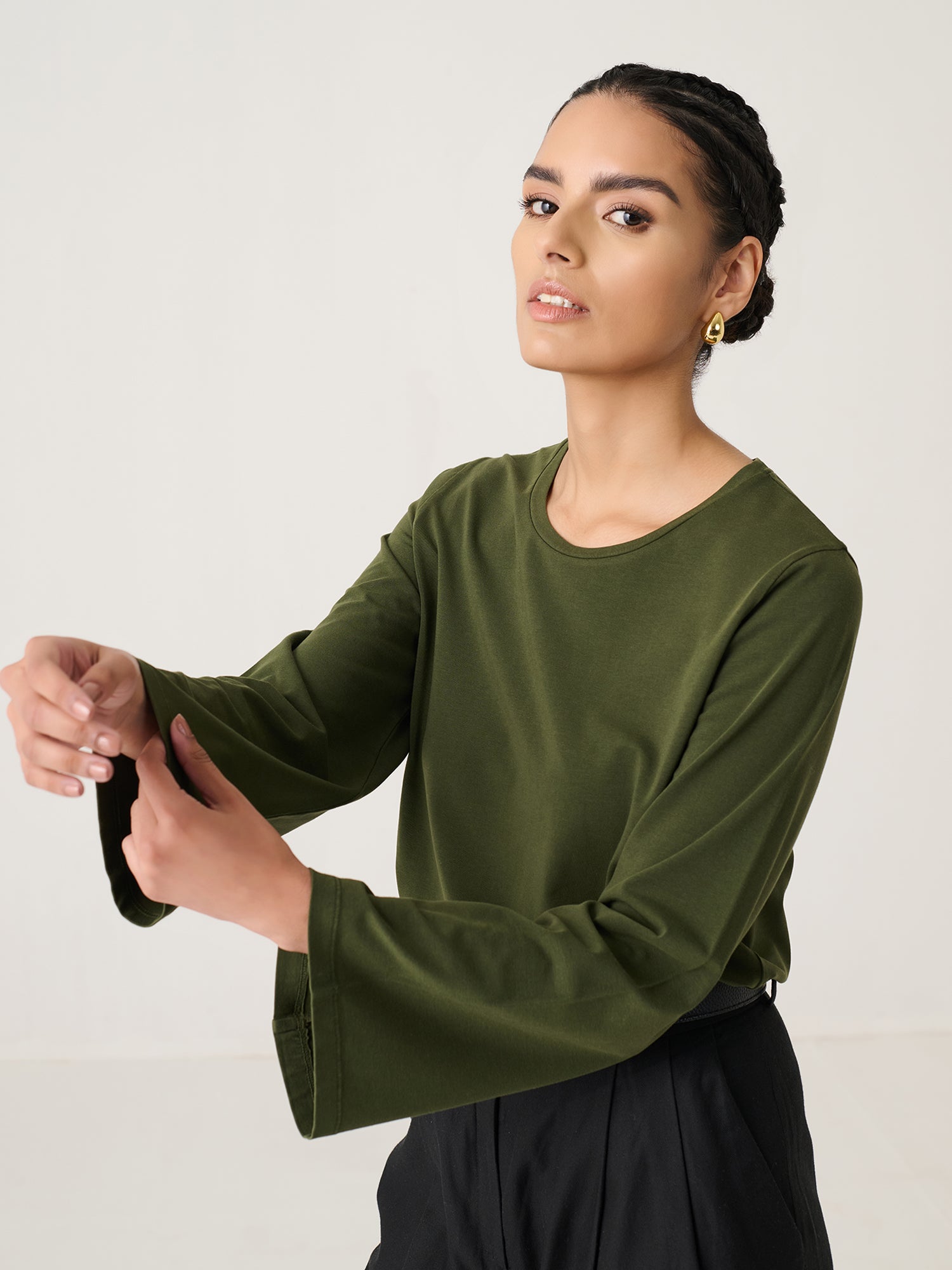 Bell Sleeve Top