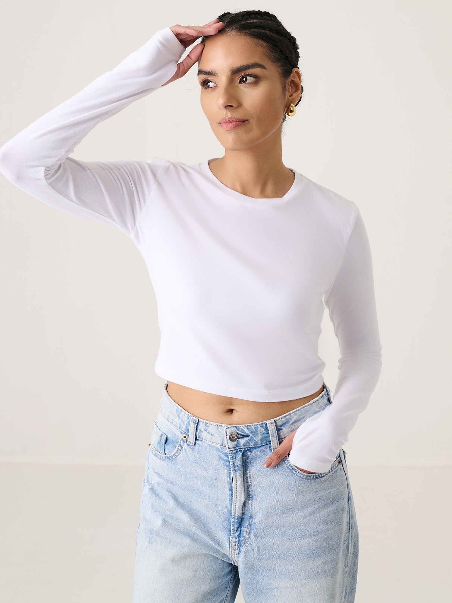 Long Sleeve Crop