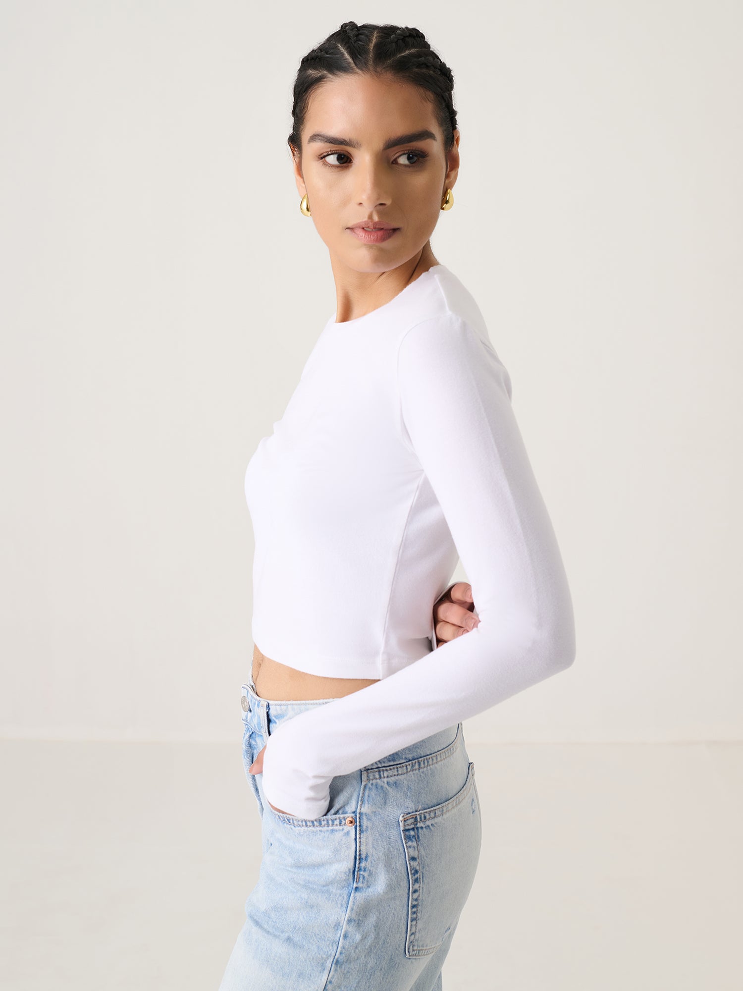 Long Sleeve Crop