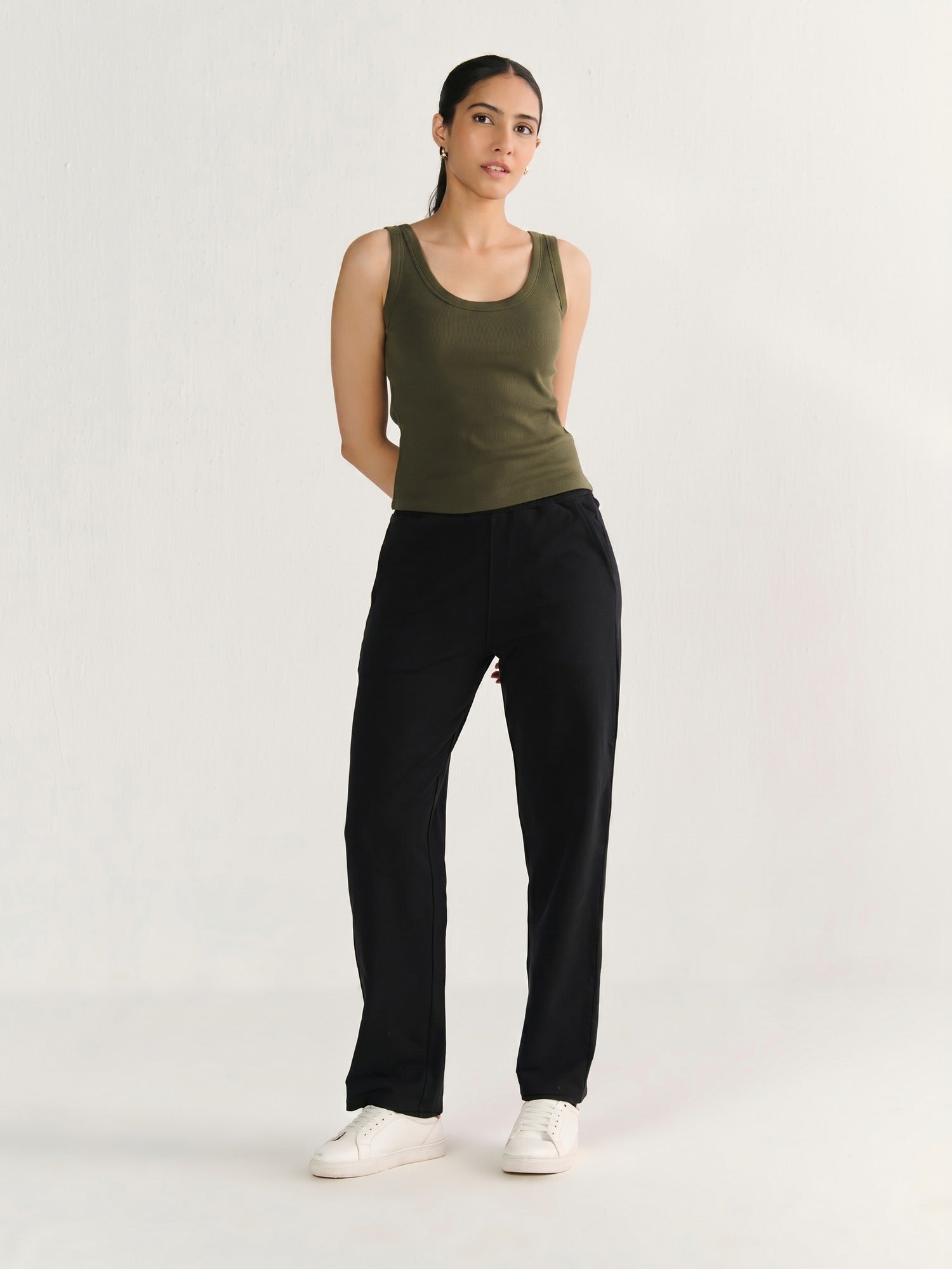 Rib Scoop Neck Tank