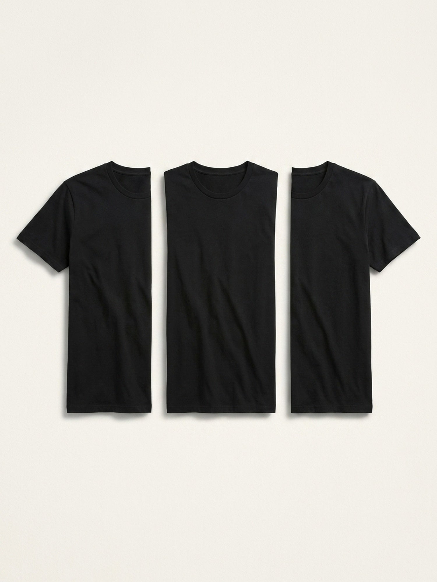 3x Short Sleeve Tee Bundle (Man) - Black