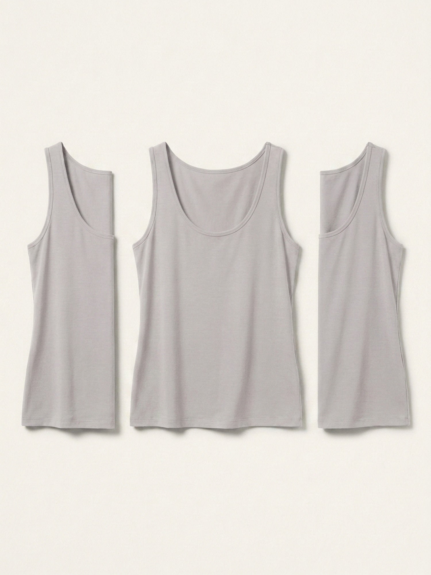 3x The Better Tank Bundle (Woman) - Grey